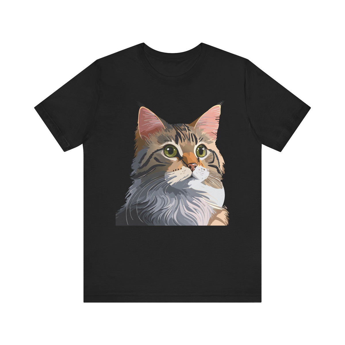 Wild Animals  Graphic Unisex Cotton Bella+Canvas Tee with Art Animal Design ab43