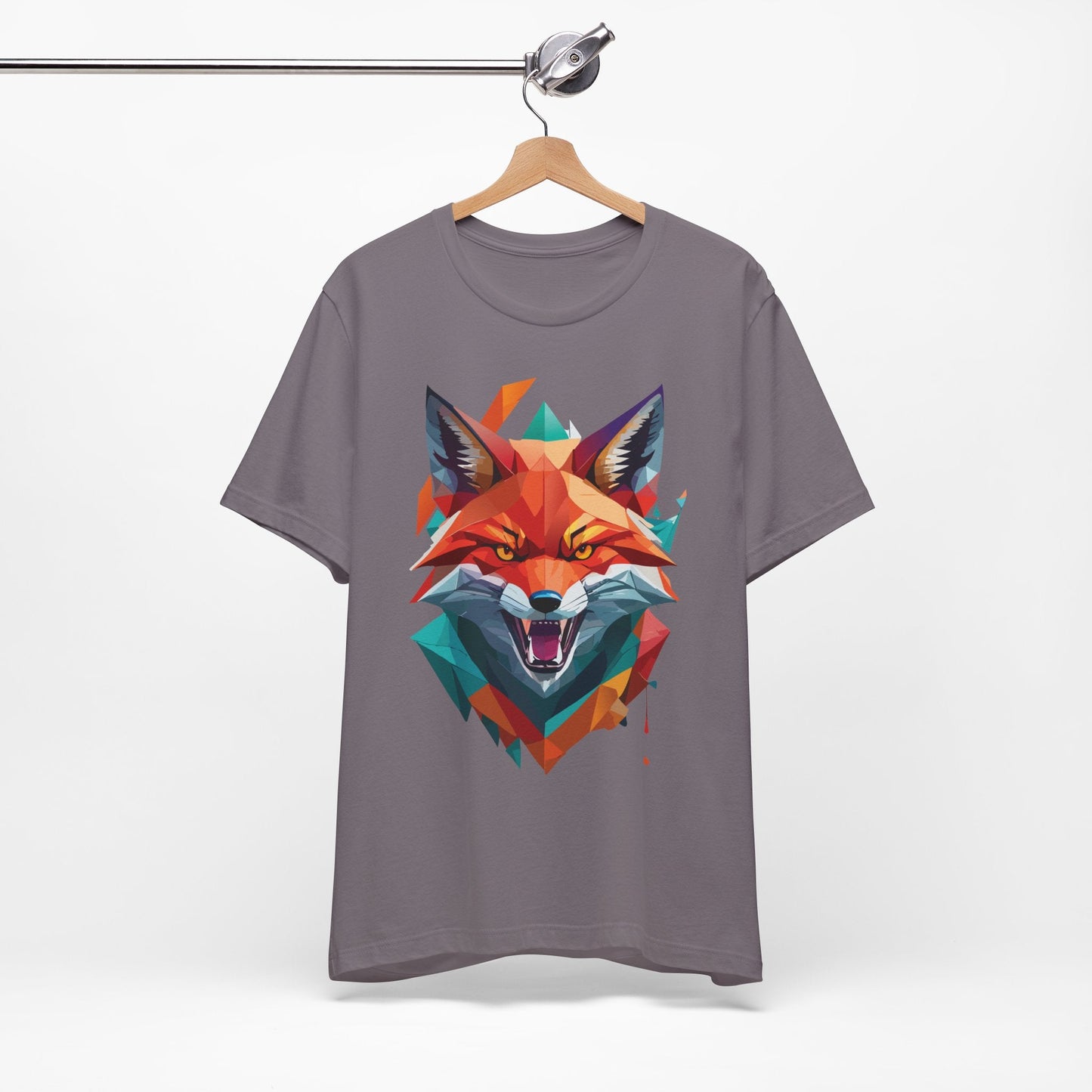 Unisex Animal Print Tee Shirt With Wild Animals Art Design For Men Women Soft Cotton