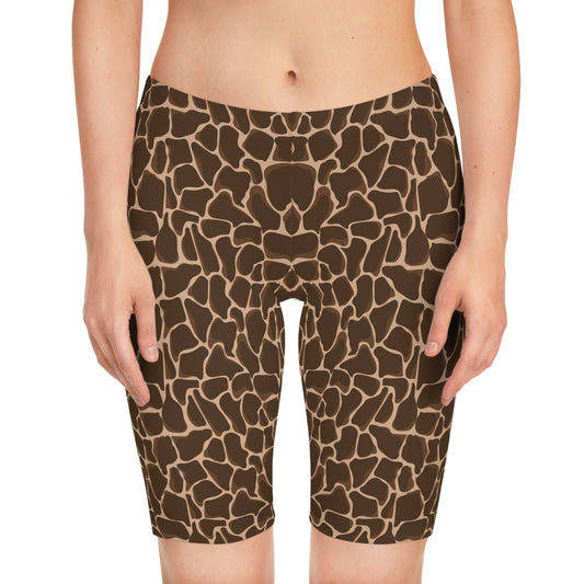 Bike Shorts with animal prints