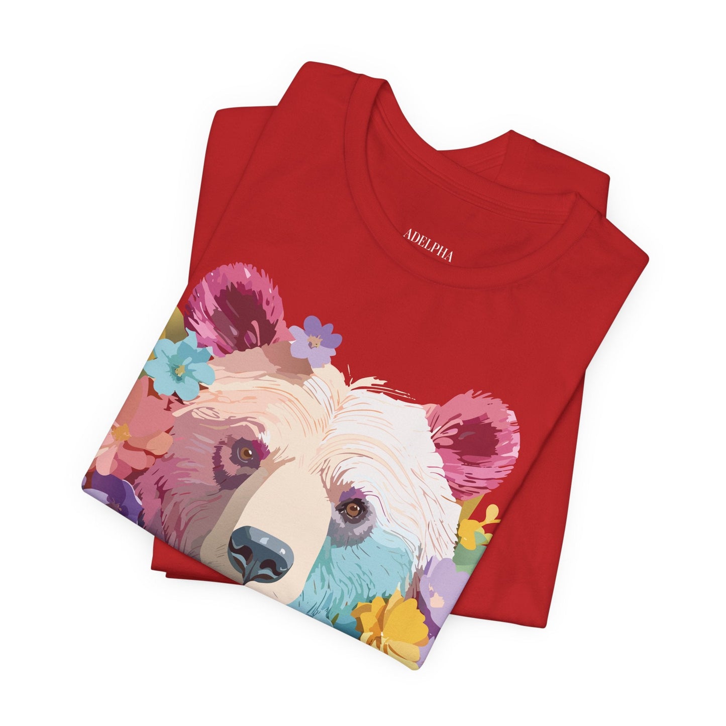 Bear Graphic T Shirt Unisex Adelpha Vintage Inspired Artwork Tee