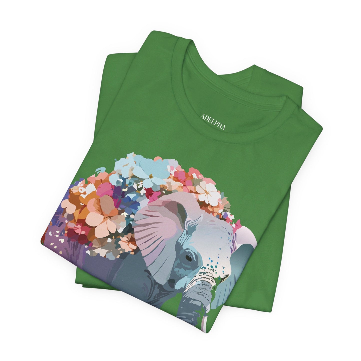 Elephant Graphic T Shirt Unisex Vintage Inspired Adelpha Artwork Short Sleeve Tee