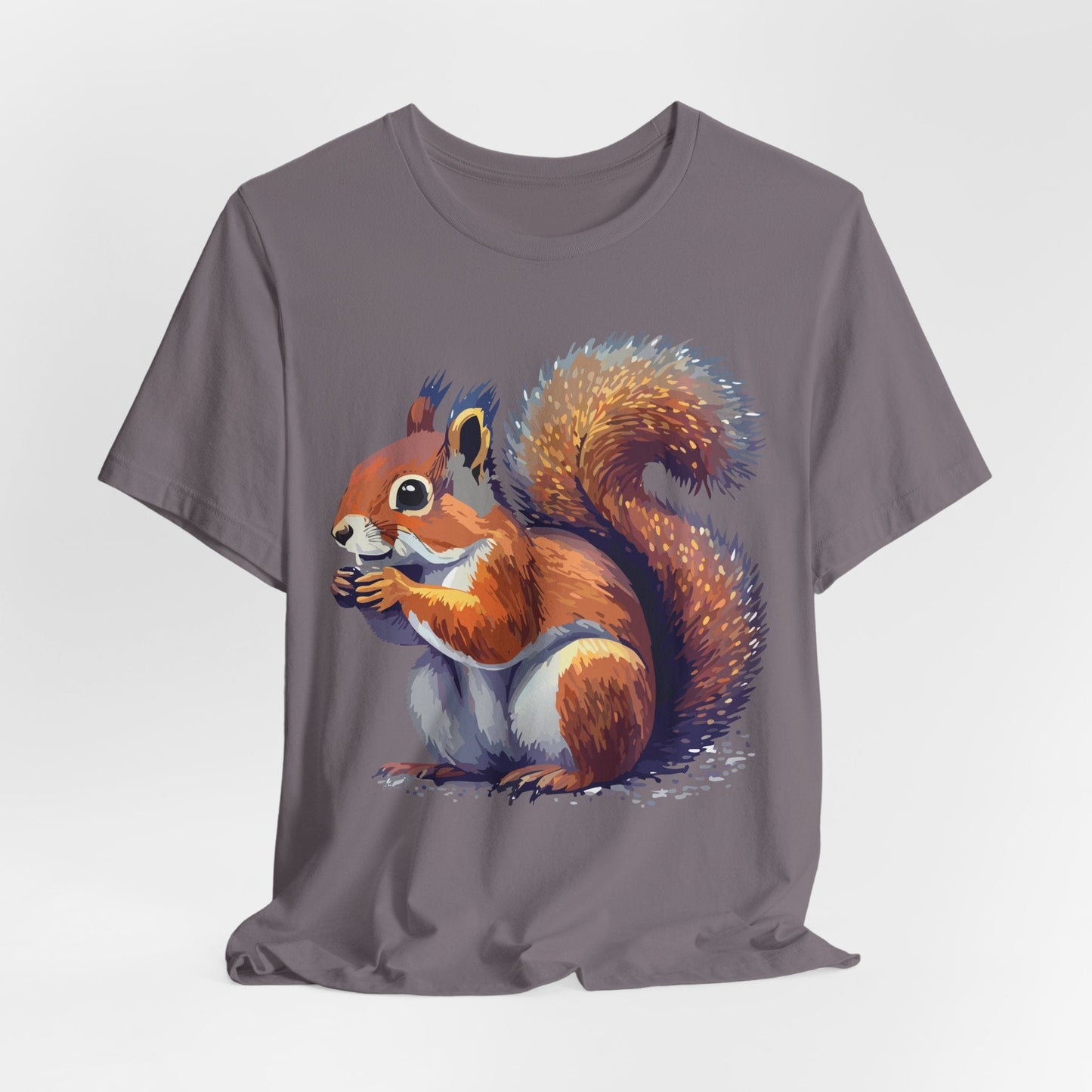 Unisex Animal Print Tee Shirt With Wild Animals Artwork Gildan Softstyle 64000 Cotton