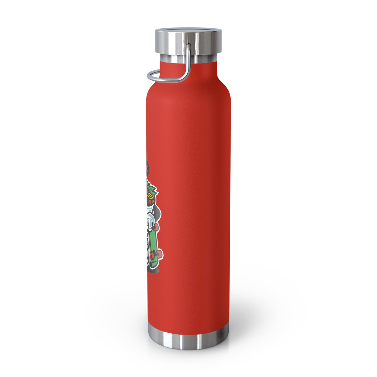 22oz Copper Insulated Water Bottle with Cartoon Design - CV108
