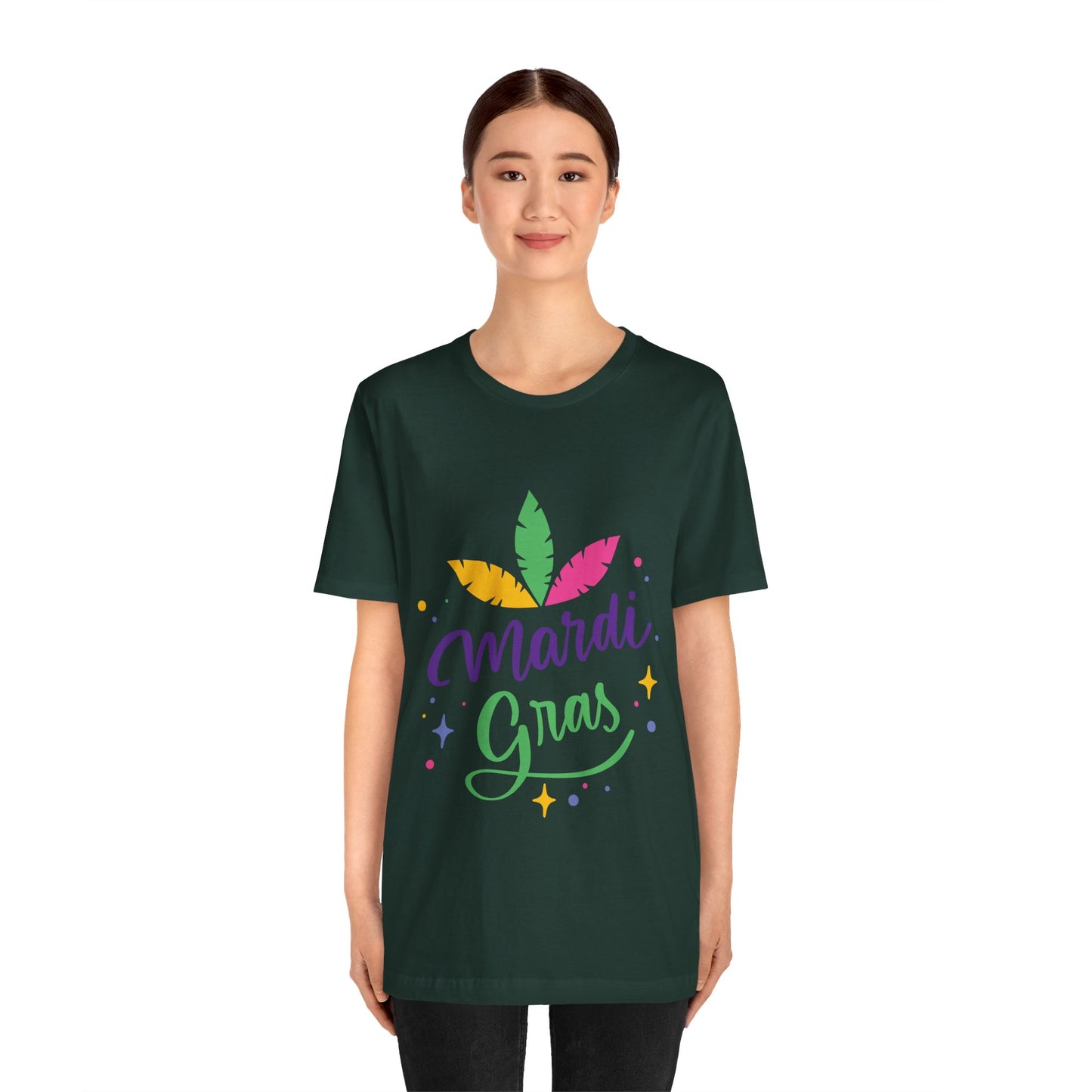 Unisex Cotton Tee Shirt for Mardi Gras