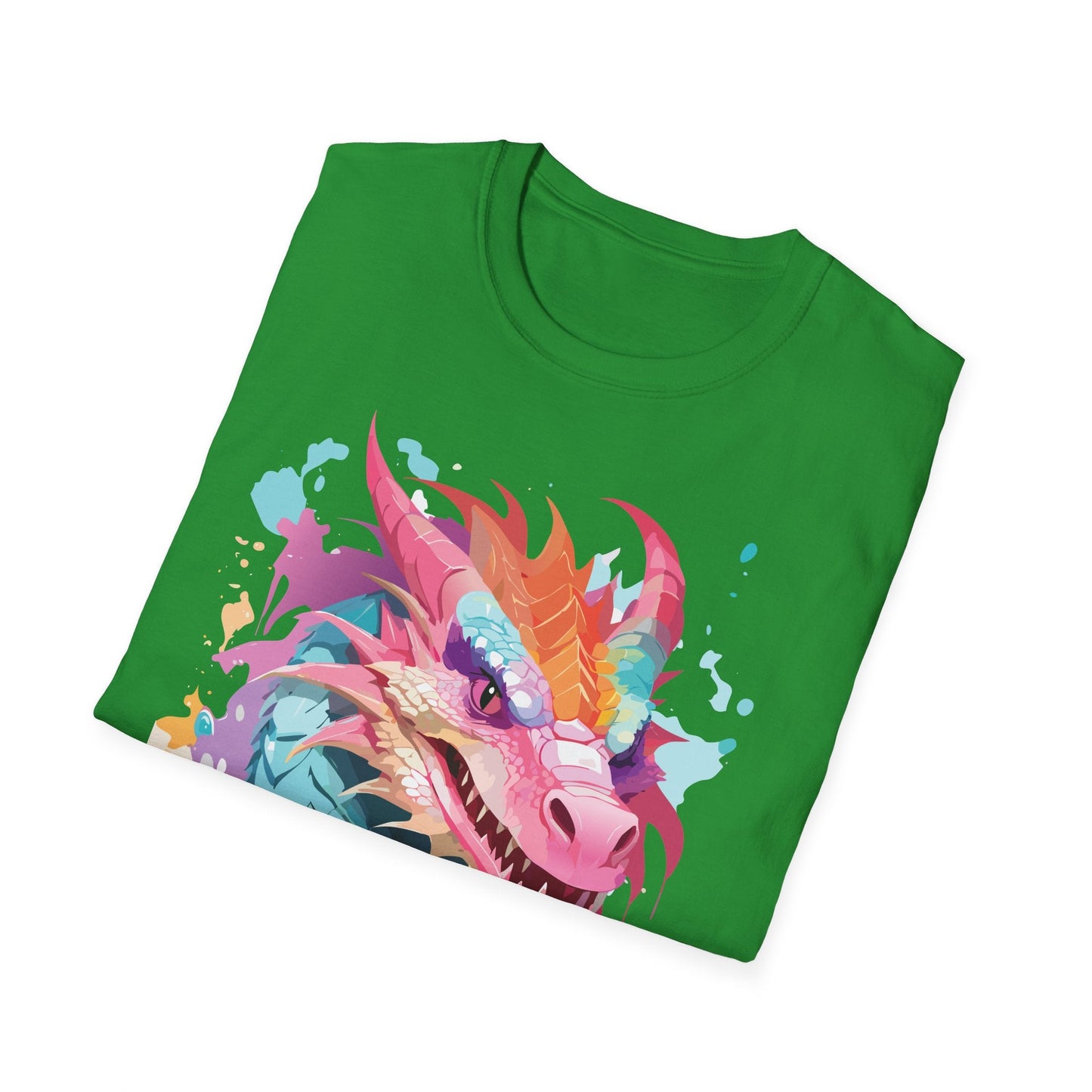 Dragon T Shirt Unisex Dragon Graphic Tee Softstyle 64000 Lightweight Comfort Durable Breathable
