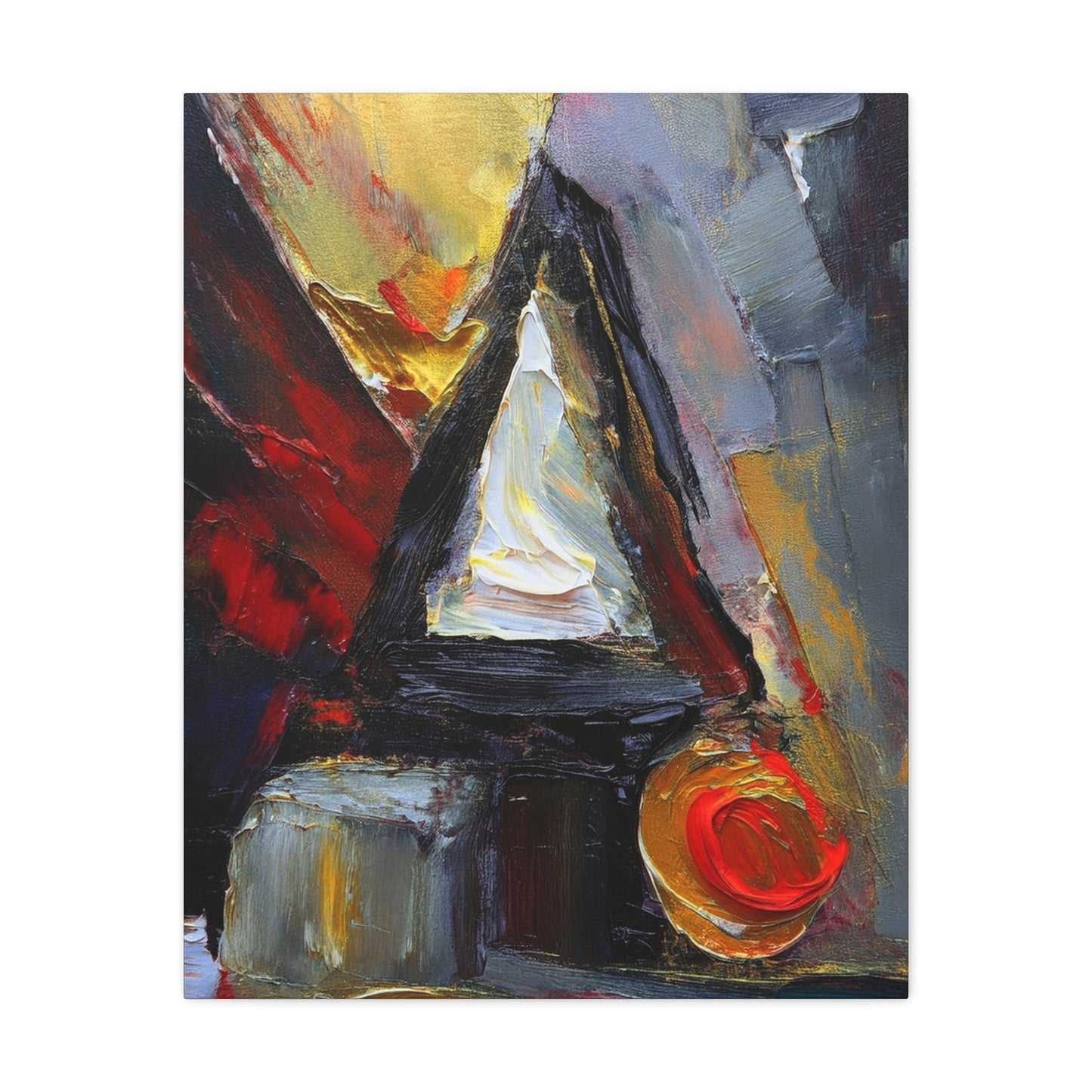 Abstract Oil Painting Print Canvas 20x24,20x30,24x30 24x32,24x36,30x40 32x48,36x48,40x60 Pine-Wood Inner Frame ABS-75