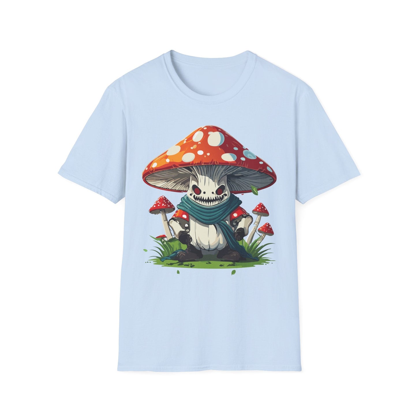 Unisex Mashroom T Shirt Funny Fungus Inspired Design Gildan Softstyle 64000 Tee Shirt