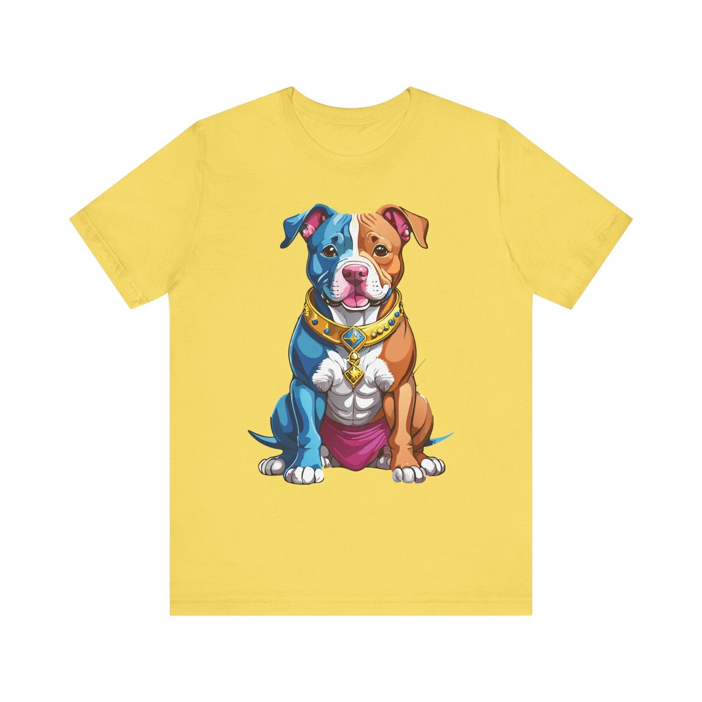 Unisex Animal Shirt Art Design Tee With Wild Animals Print Short Sleeve Jersey Tee