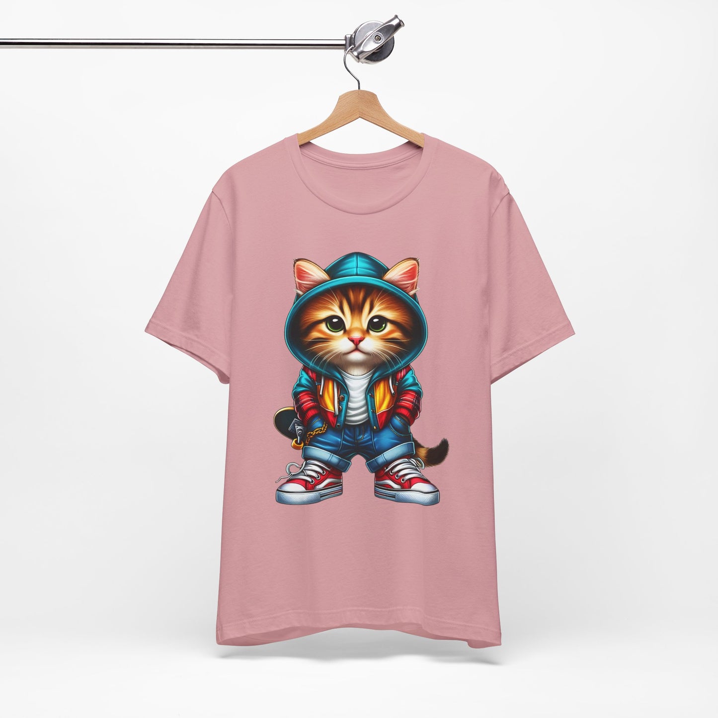 Mina Cool Cat Tee Shirt, Funny Cat T-Shirt, Pet Shirt, Animal Tees, Funny Animal T-Shirt, Graphic Tee