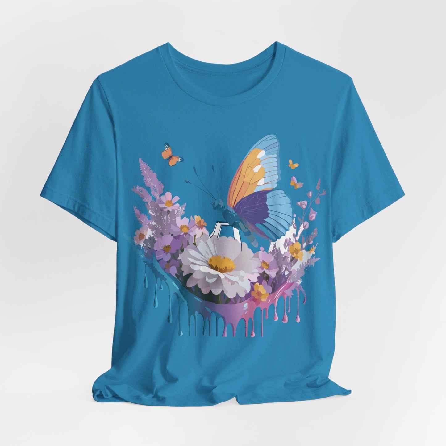 Adelpha Vintage Inspired Graphic Tee Unisex Short Sleeve Shirt
