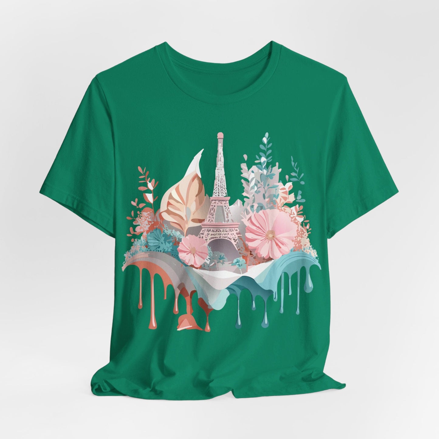 Unisex Paris Graphic T Shirt By Adelpha Vintage Inspired Art Tee Short Sleeve Casual Wear