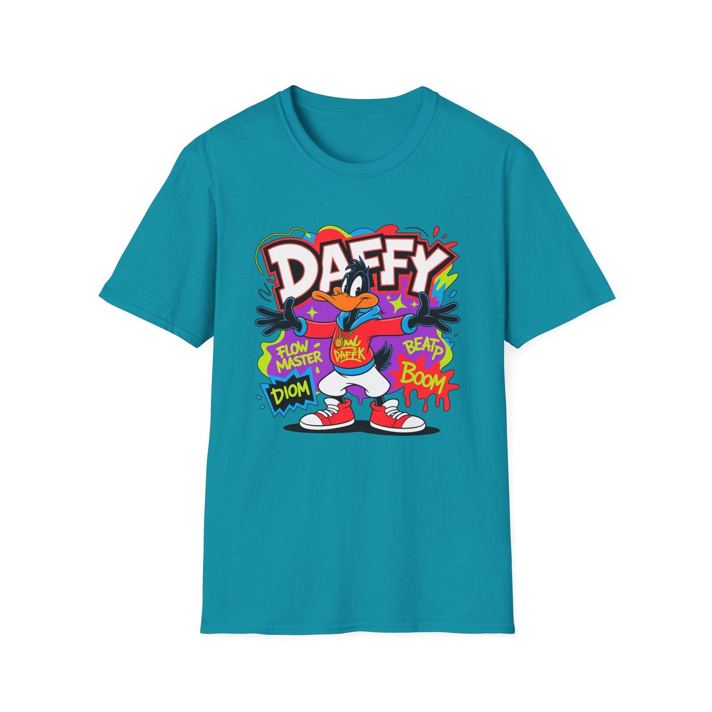 Funny Animals Cartoon T Shirt With Animation Design Gildan Softstyle 64000 Unisex Tee Collection