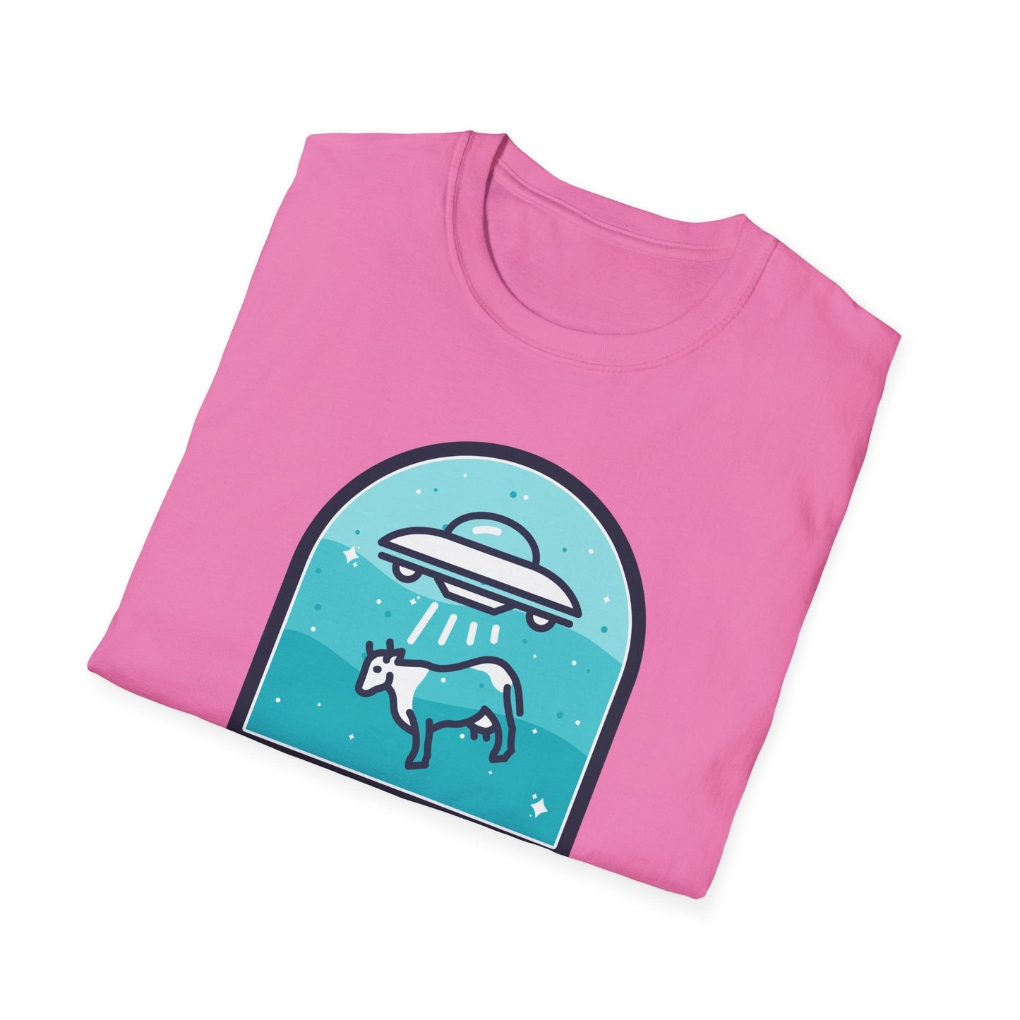 Mysteries UFO Abduction TShirt  Retro Alien Space Graphic Tee