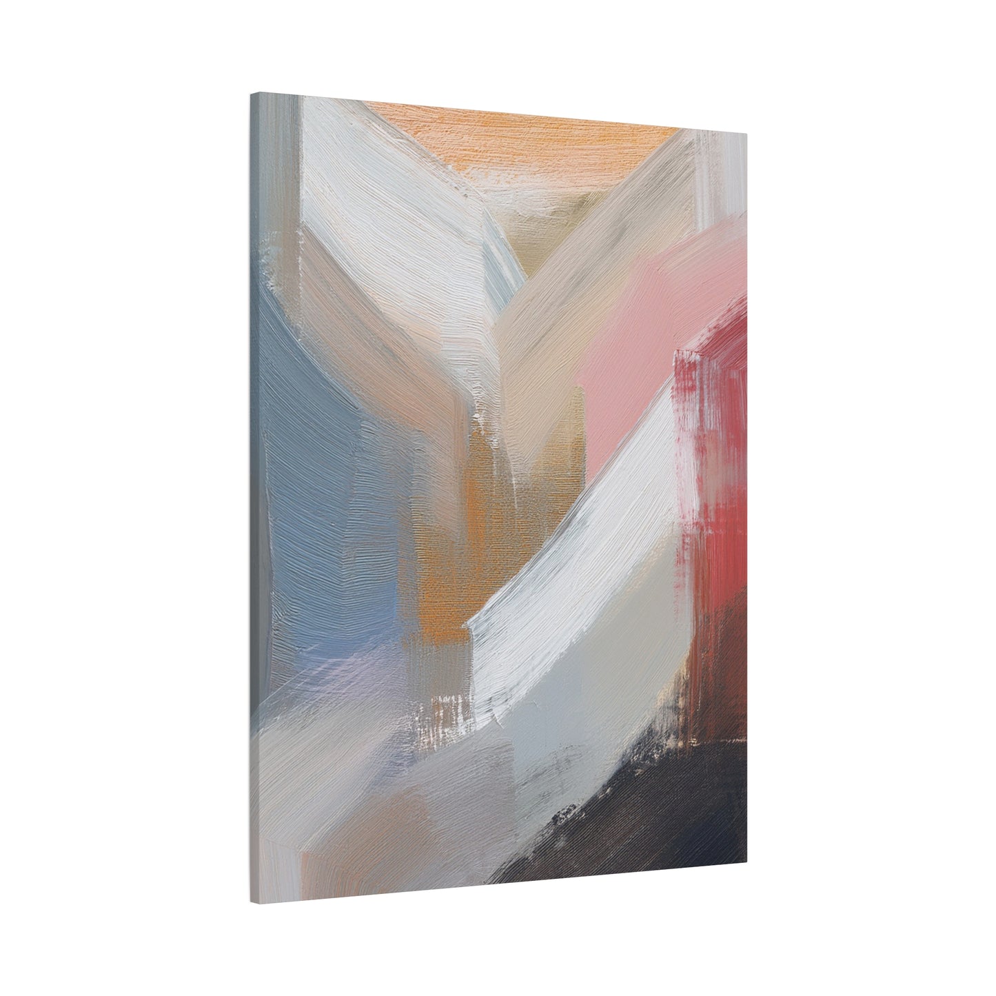 Abstract Pastel Painting Print Canvas 20x24,20x30,24x30 24x32,24x36,30x40 32x48,36x48,40x60 Pine-Wood Inner Frame ABS-88
