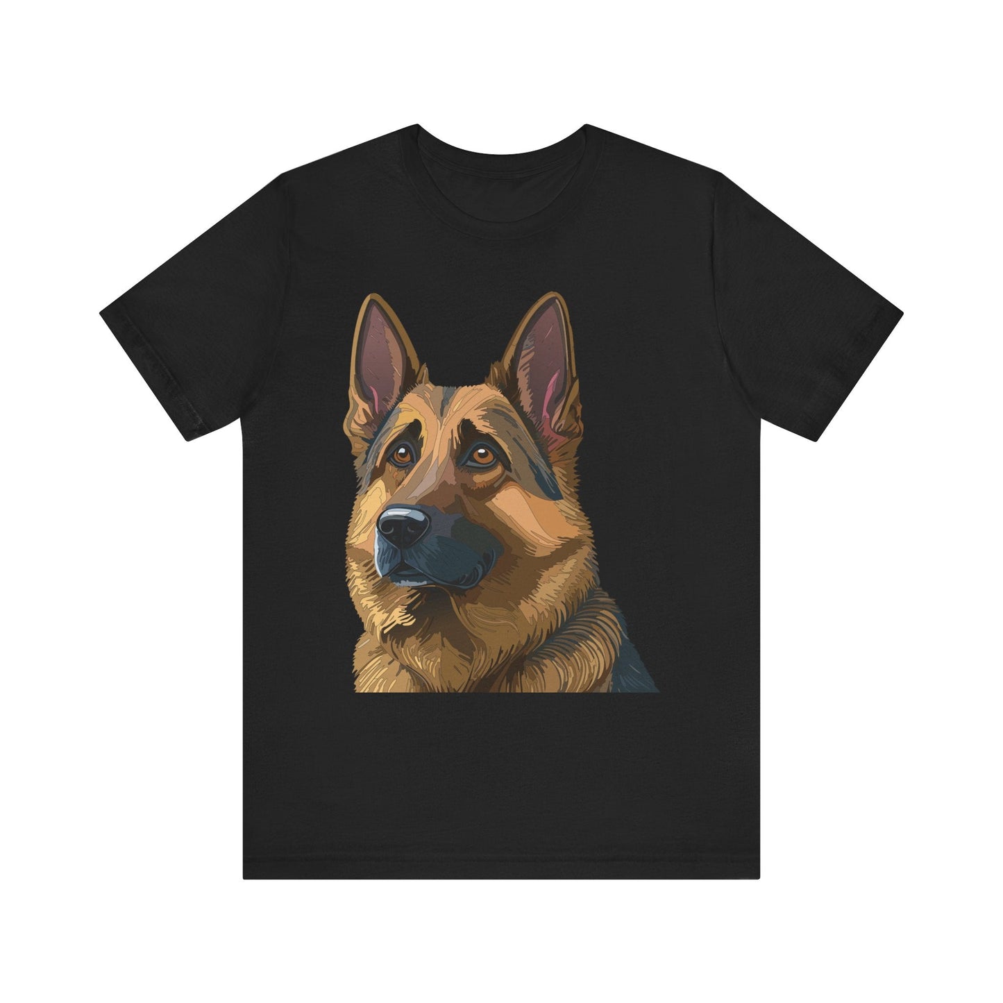 Unisex Animal Shirt With Art Design Tee Wild Animals Print Short Sleeve Comfort Tee