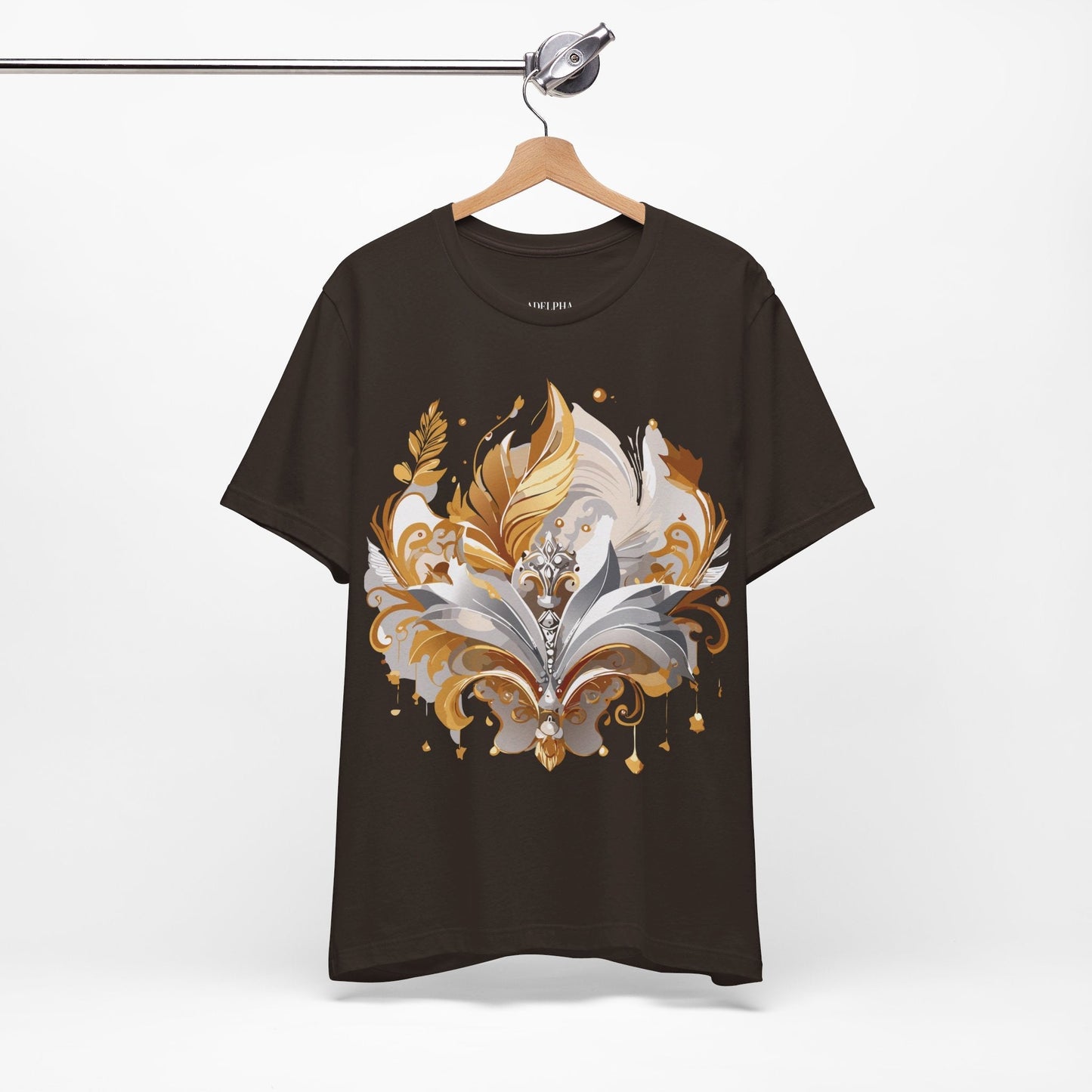 Adelpha Premium Graphic Tee Unisex Short Sleeve Jersey Shirt With Vintage Inspired Artwork