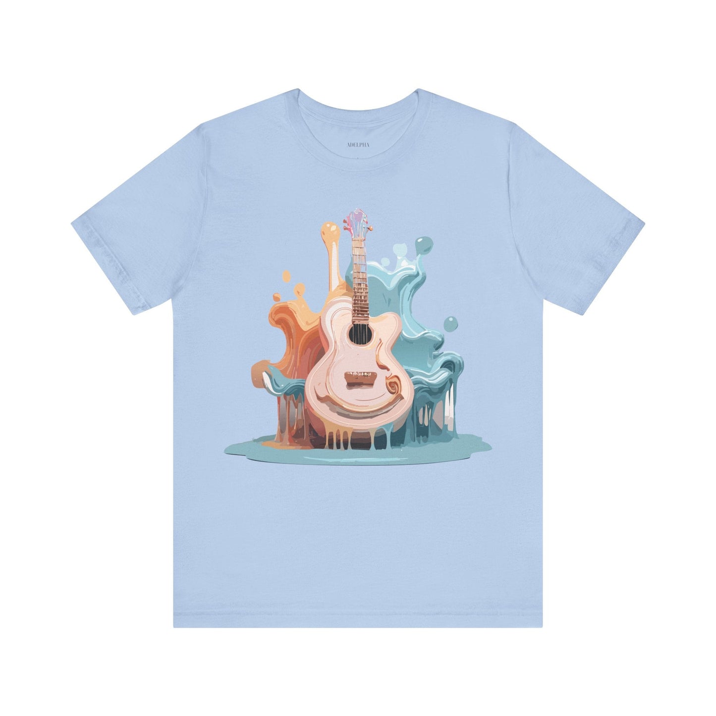 Music Graphic T Shirt Unisex Jersey Short Sleeve Adelpha Art Design Tee Vintage Inspired Artwork