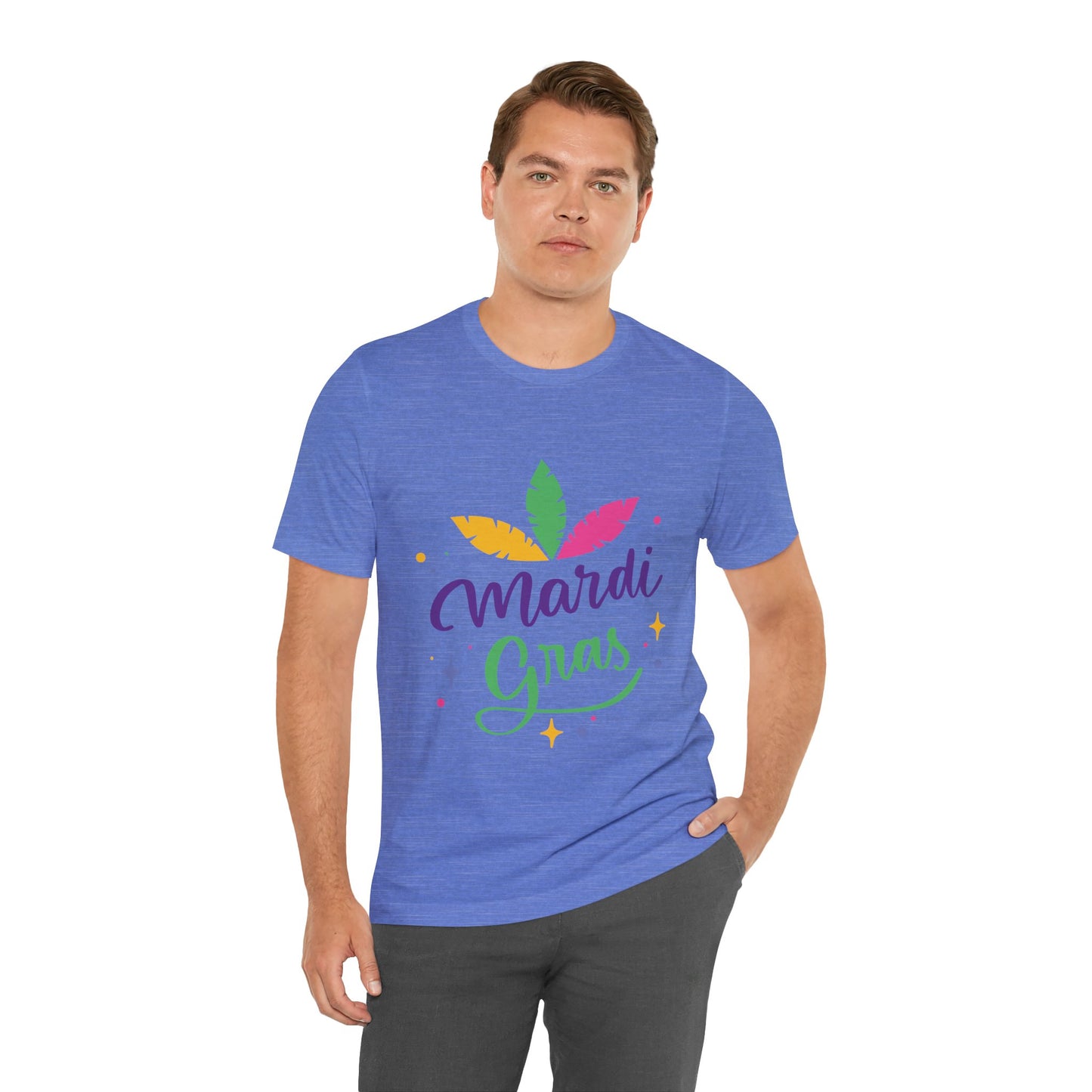 Unisex Cotton Tee Shirt for Mardi Gras