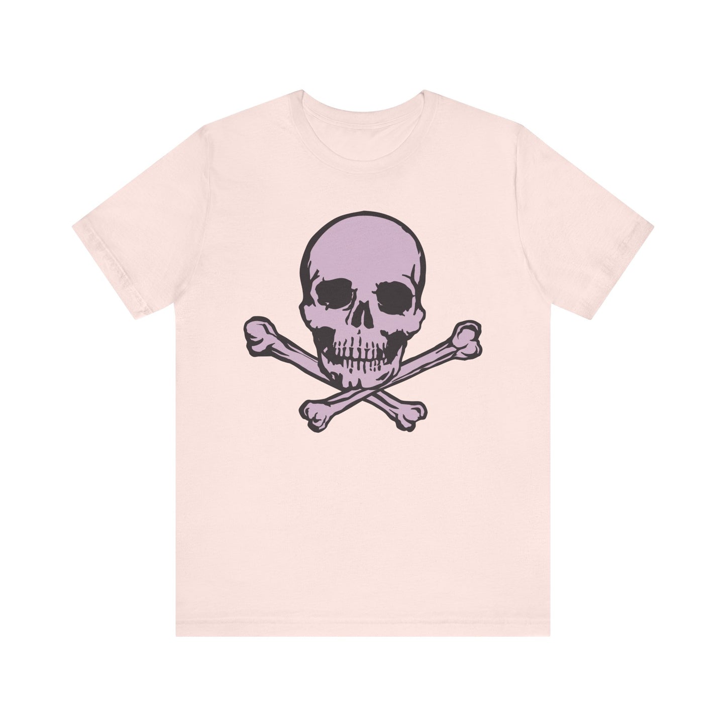 2-Pink Skull Graphic Design Tee, Skull Shirt, Vintage Tees, Art Design T-Shirt, Vintage Graphic Tee, Art Shirts with Skulls