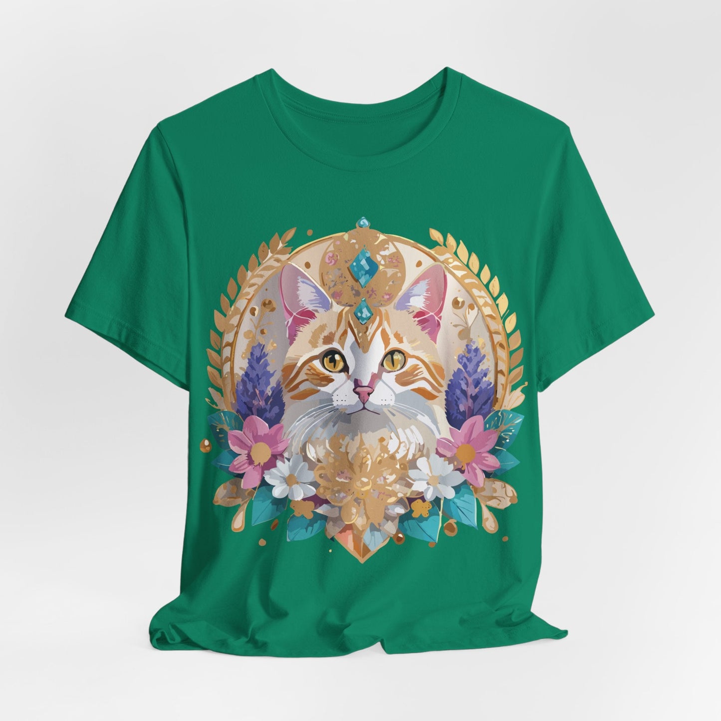 Medallion Graphic Unisex 100 Cotton Vintage Animal Medal Artwork Tee 10