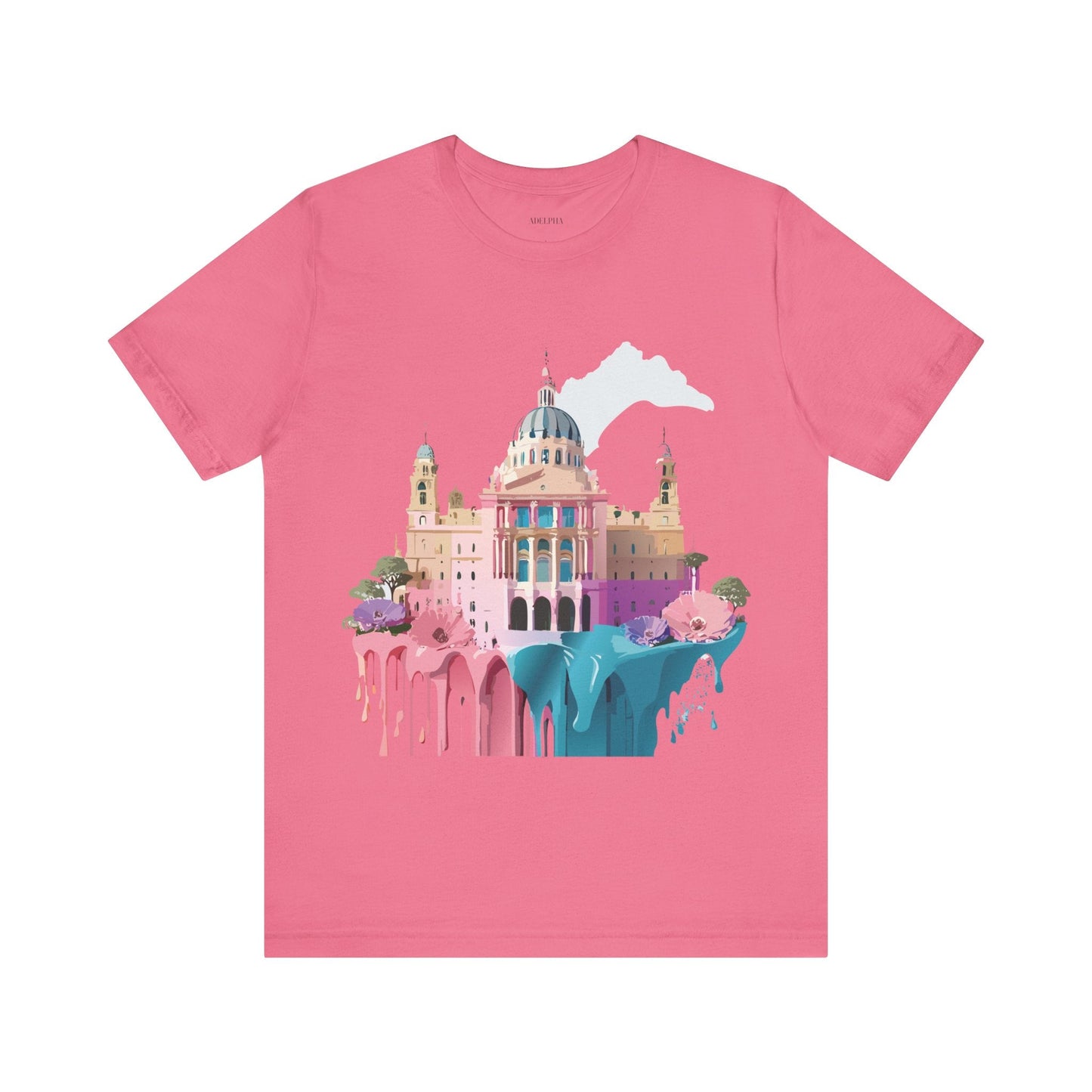 Madrid Tourist Shirt Graphic Tee Unisex Vintage Inspired Adelpha Art Design Tee Collection
