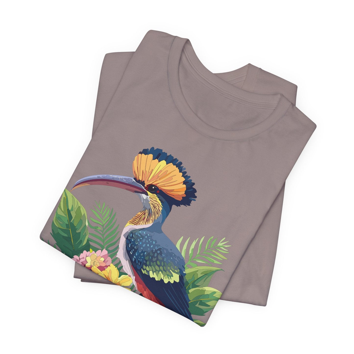 Unisex Animal Tee Shirt With Art Design Wild Animals Short Sleeve Jersey Tee For Everyday
