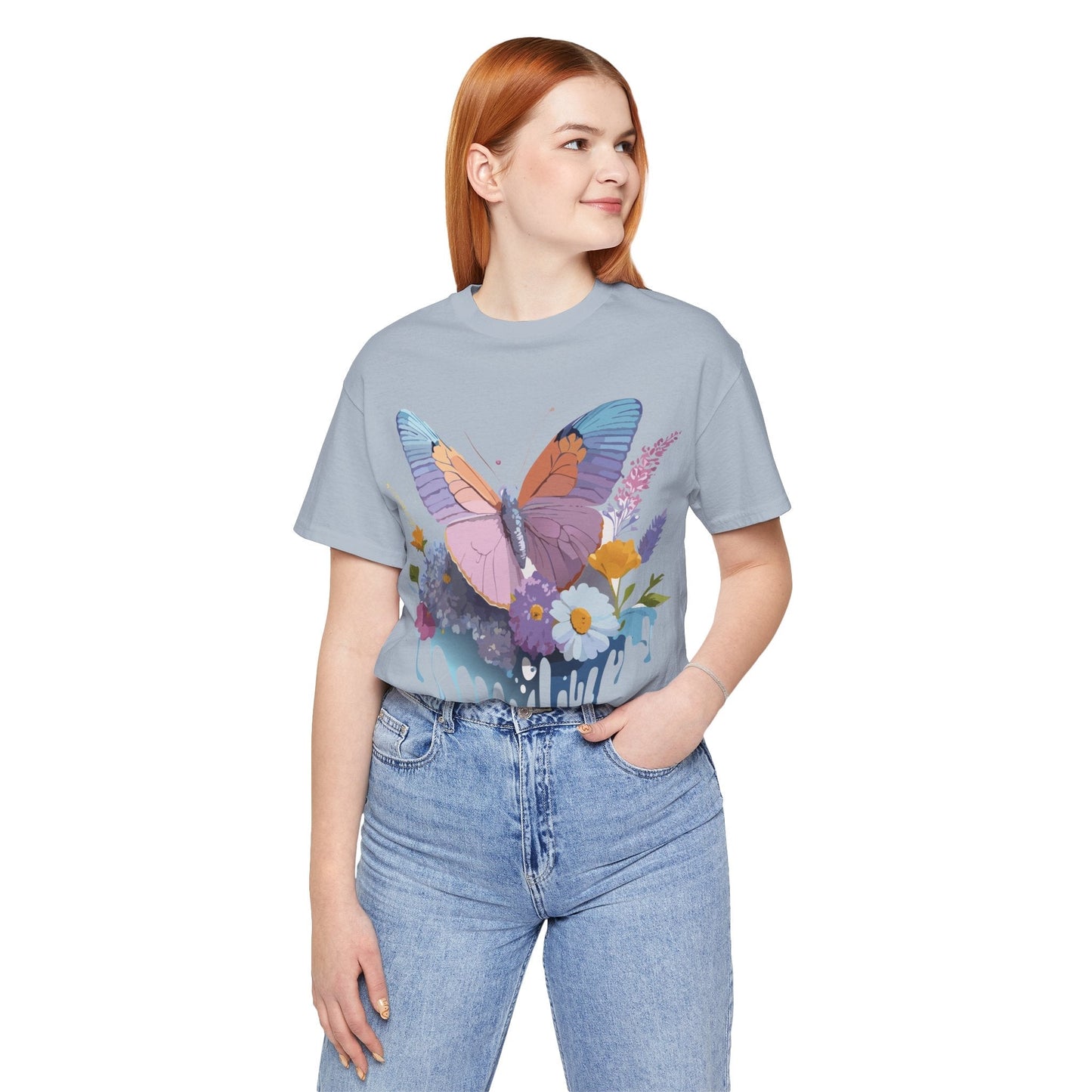 Butterfly Graphic Tee Unisex Vintage Inspired Artwork Adelpha