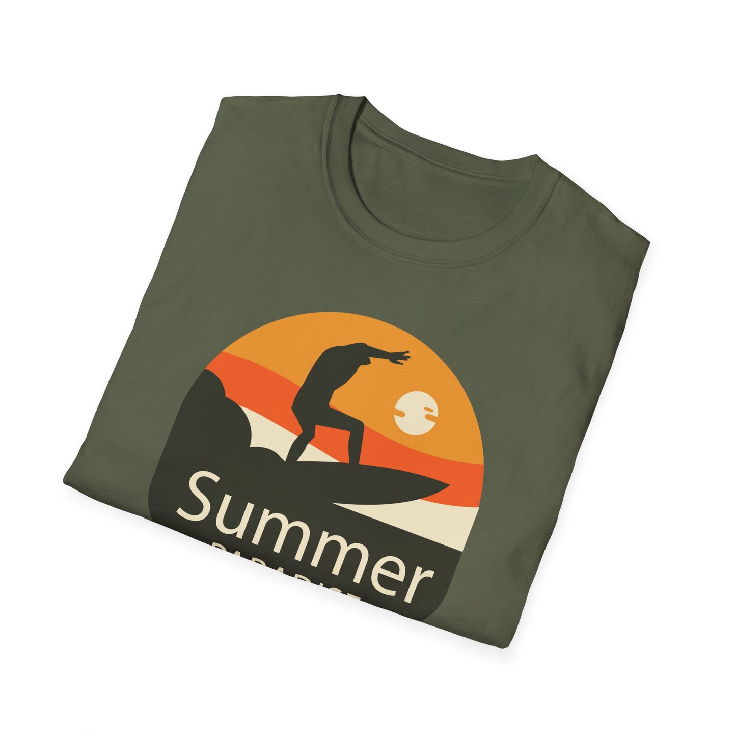 Summer T-Shirt, Summer Design Shirts, Art Tee Shirt with Summer Design - 4