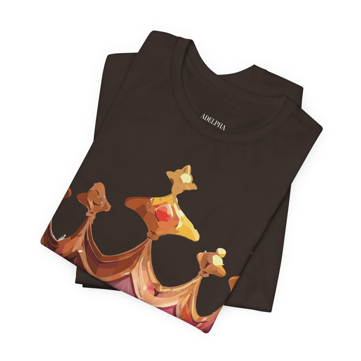 Crown Graphic Unisex Cotton Bella+Canvas Tee with Art Design n116