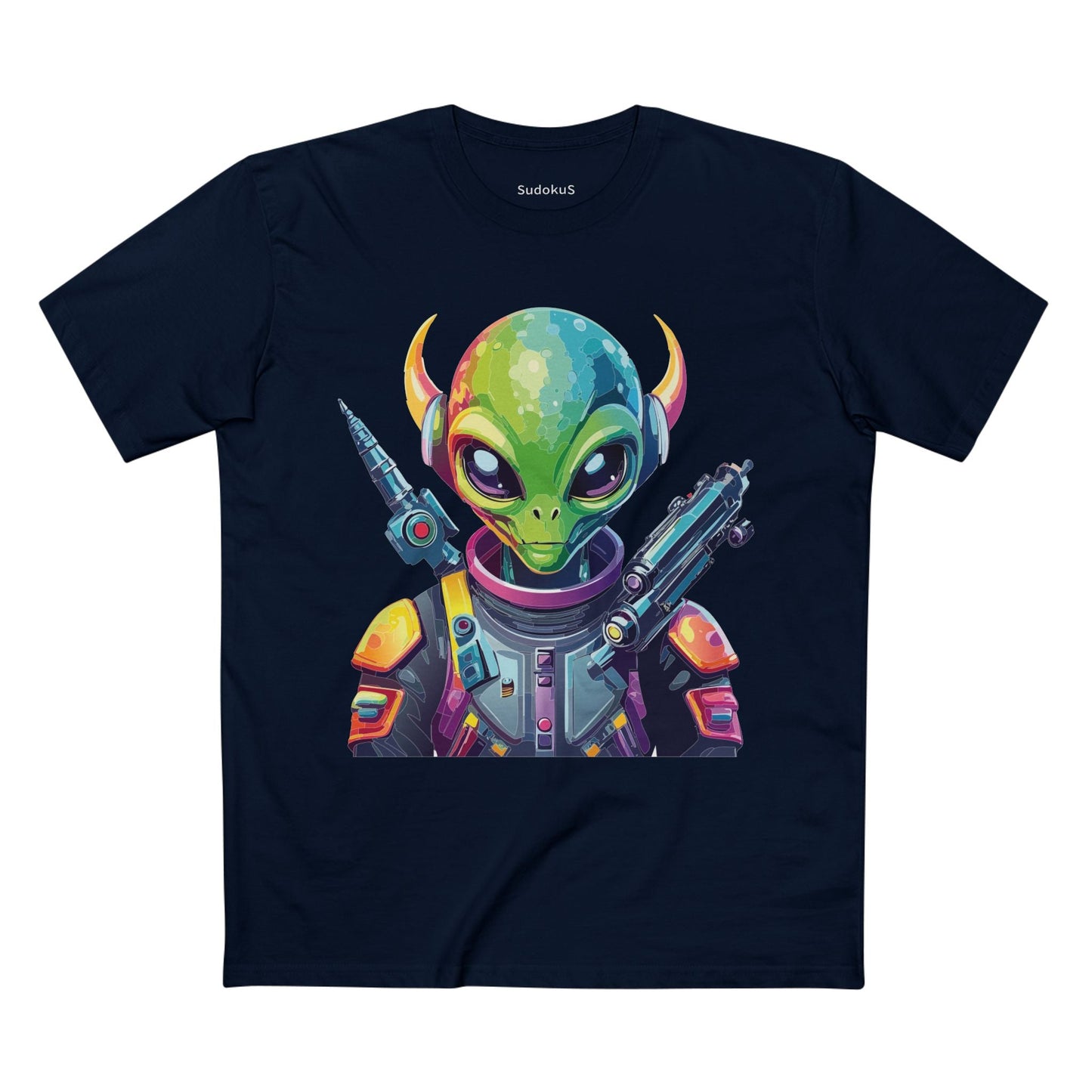 Aliens Graphic Unisex 100 Cotton Staple Tee 61