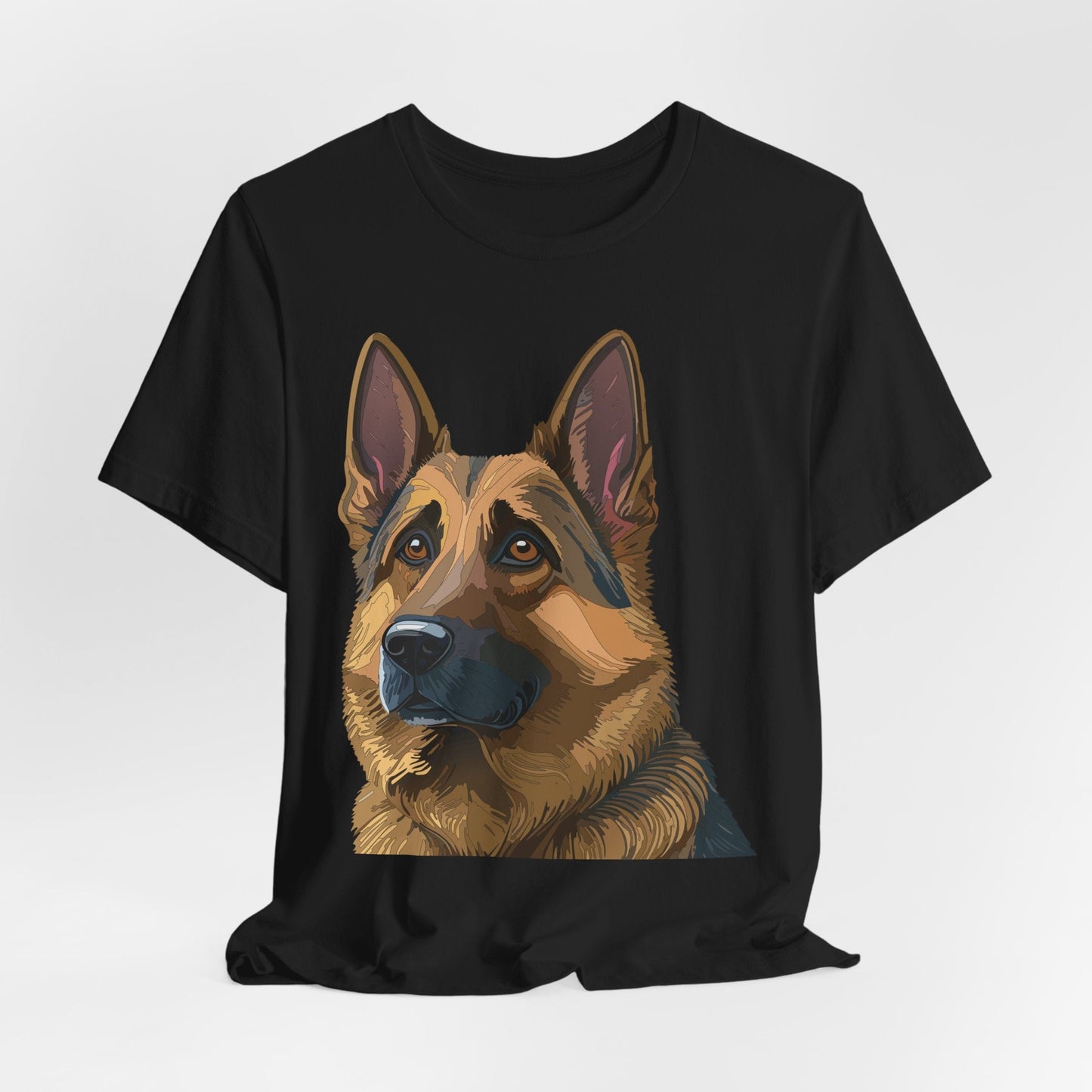 Unisex Animal Shirt With Art Design Tee Wild Animals Print Short Sleeve Comfort Tee