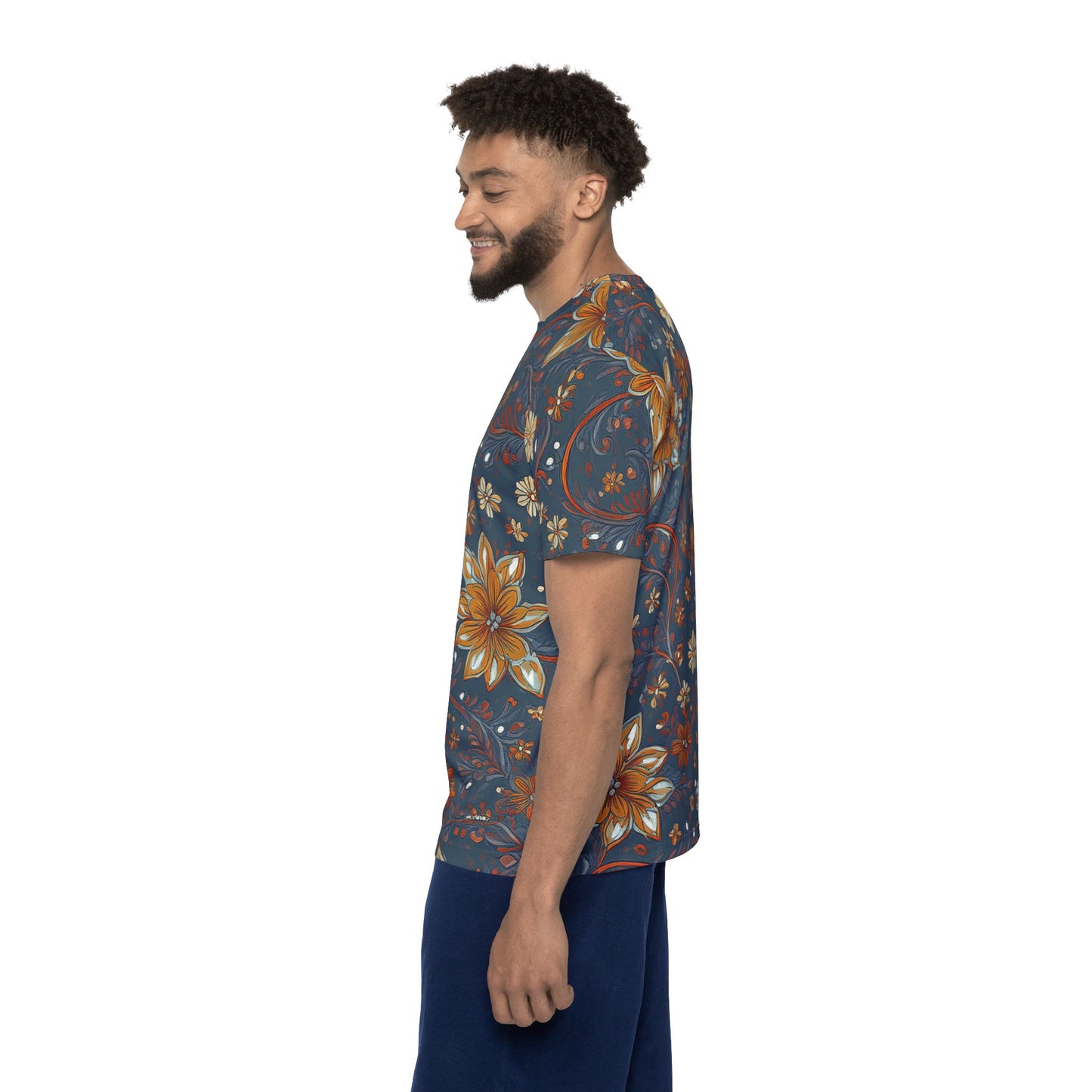 Unisex Floral Shirt, Floral Tee Shirt, Floral T-Shirt, T Shirt with Flowers 23