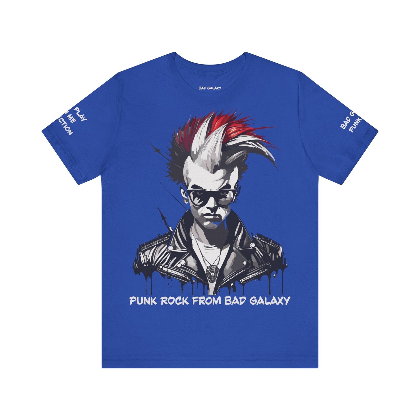 Punk Rock Tee Shirt Made In USA 100 Percent Cotton Eco Friendly Inks Durable Stitching