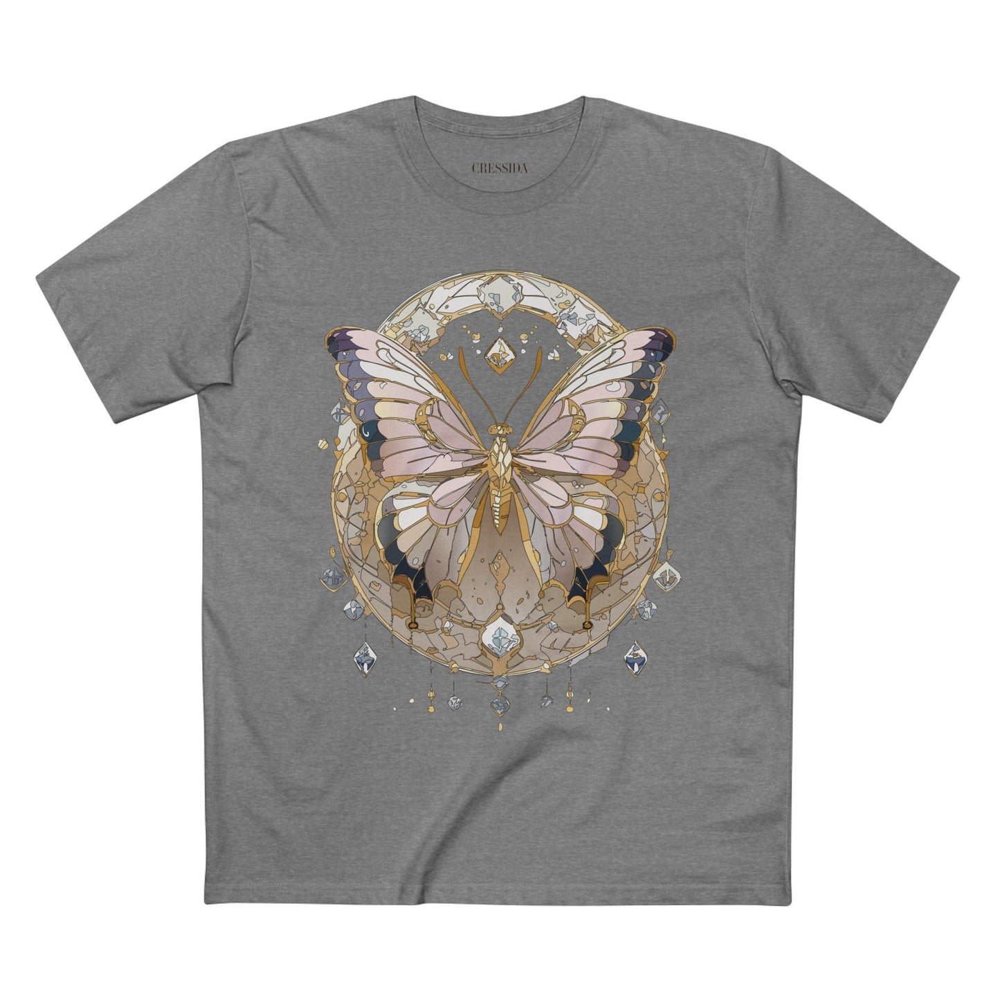 Butterfly Graphic Design Unisex 100 Cotton Tee 1