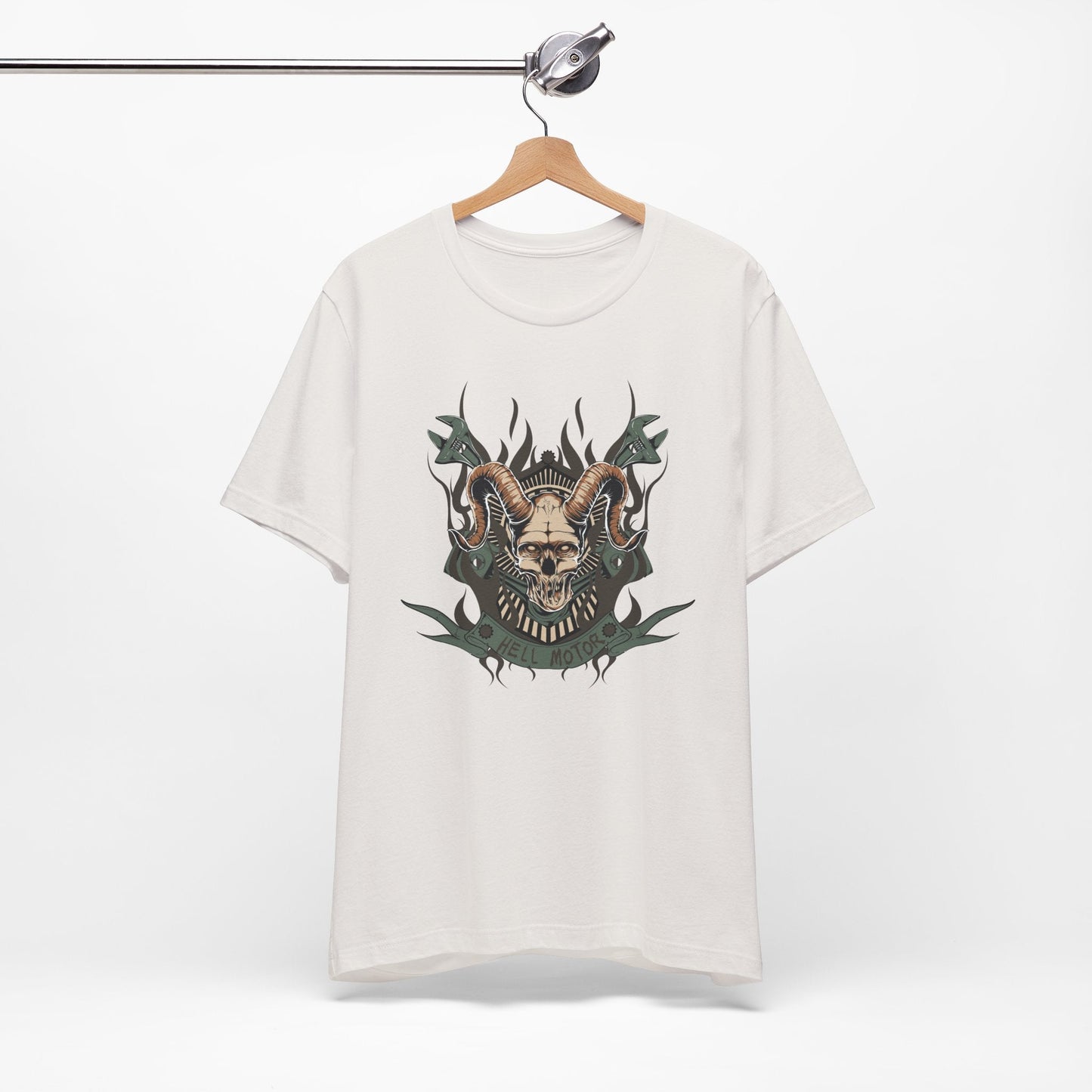 Gothic Skull Graphic Design Unisex Cotton Tee Art-49