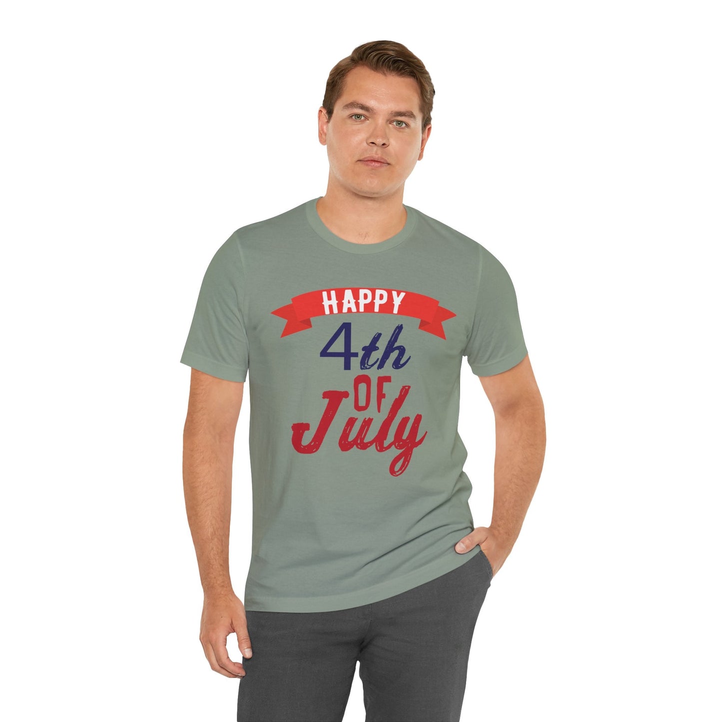 Independence Day Graphic Unisex Cotton T-Shirt 012