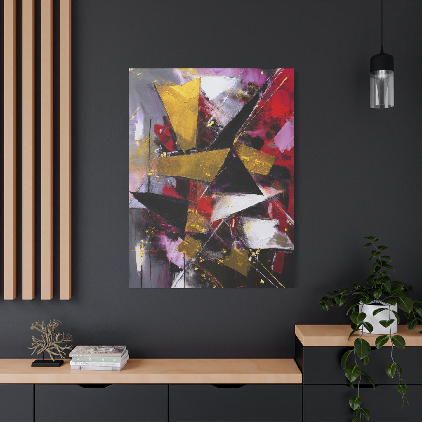 Abstract Oil Painting Print Canvas 20x24,20x30,24x30 24x32,24x36,30x40 32x48,36x48,40x60 Pine-Wood Inner Frame ABS-192