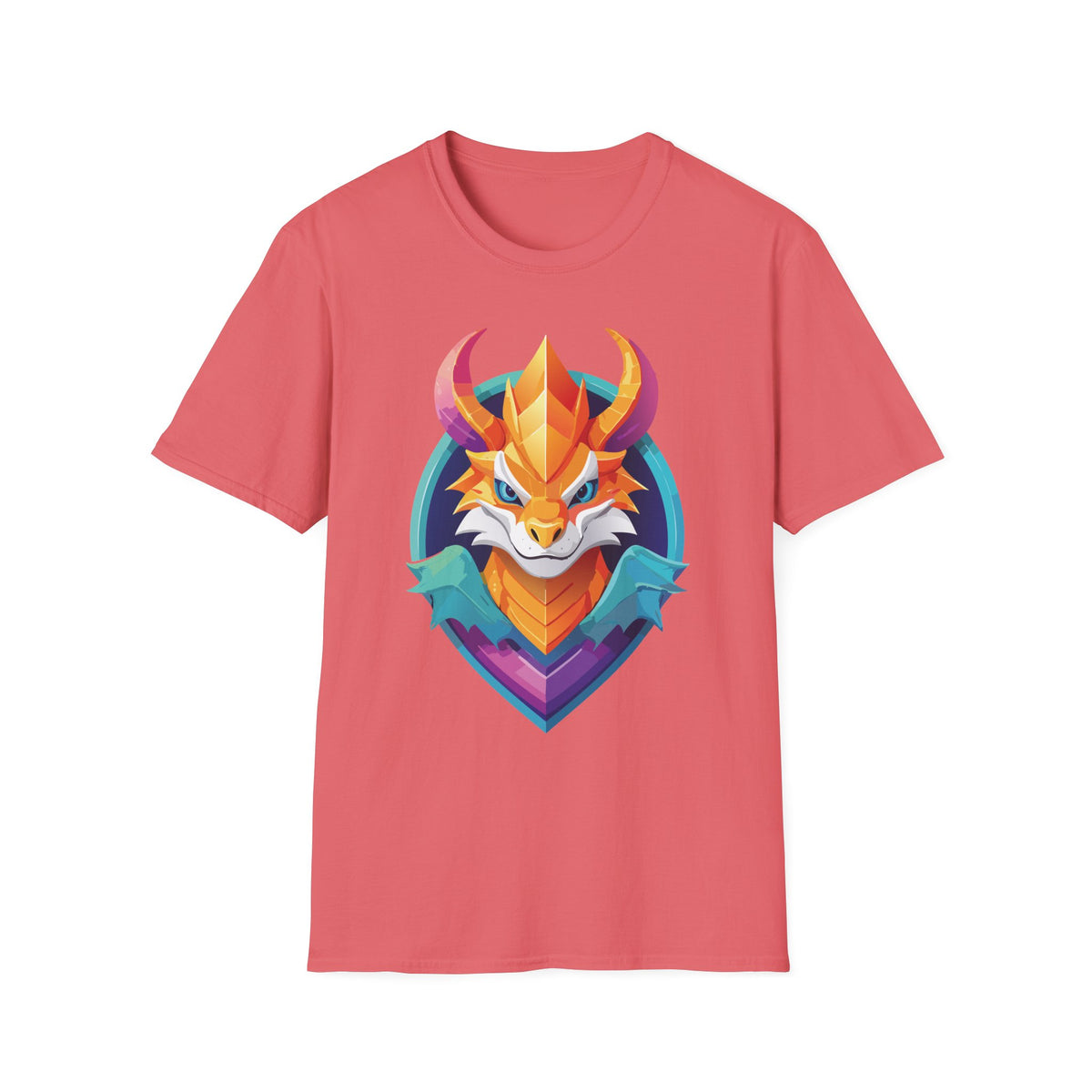 Dragon Graphic Tee Gildan Unisex 100 Cotton Tee Shirt with Animals m22