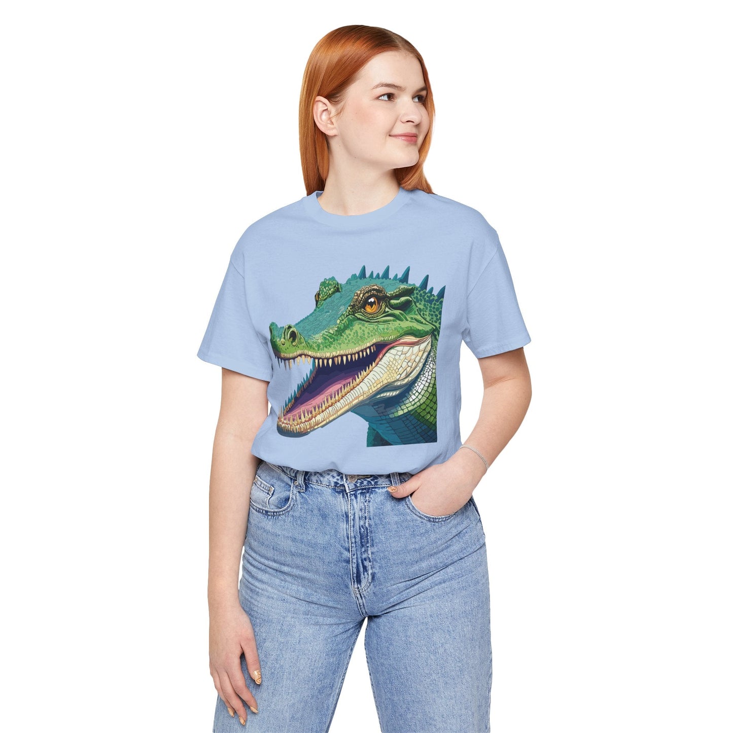 Unisex Animal Tee Shirt With Animals Art Design Wild Animals Jersey Short Sleeve