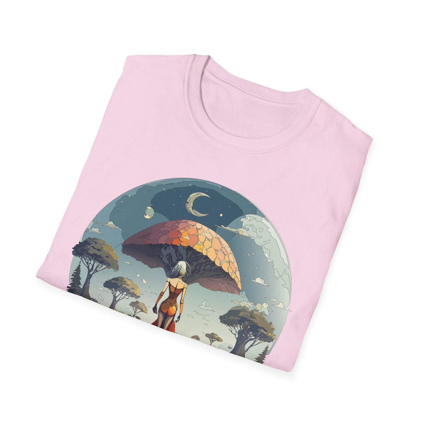 Womens Graphic T Shirts Art Design Shirt Softstyle Casual Tee 64000 Gildan Ring Spun Cotton