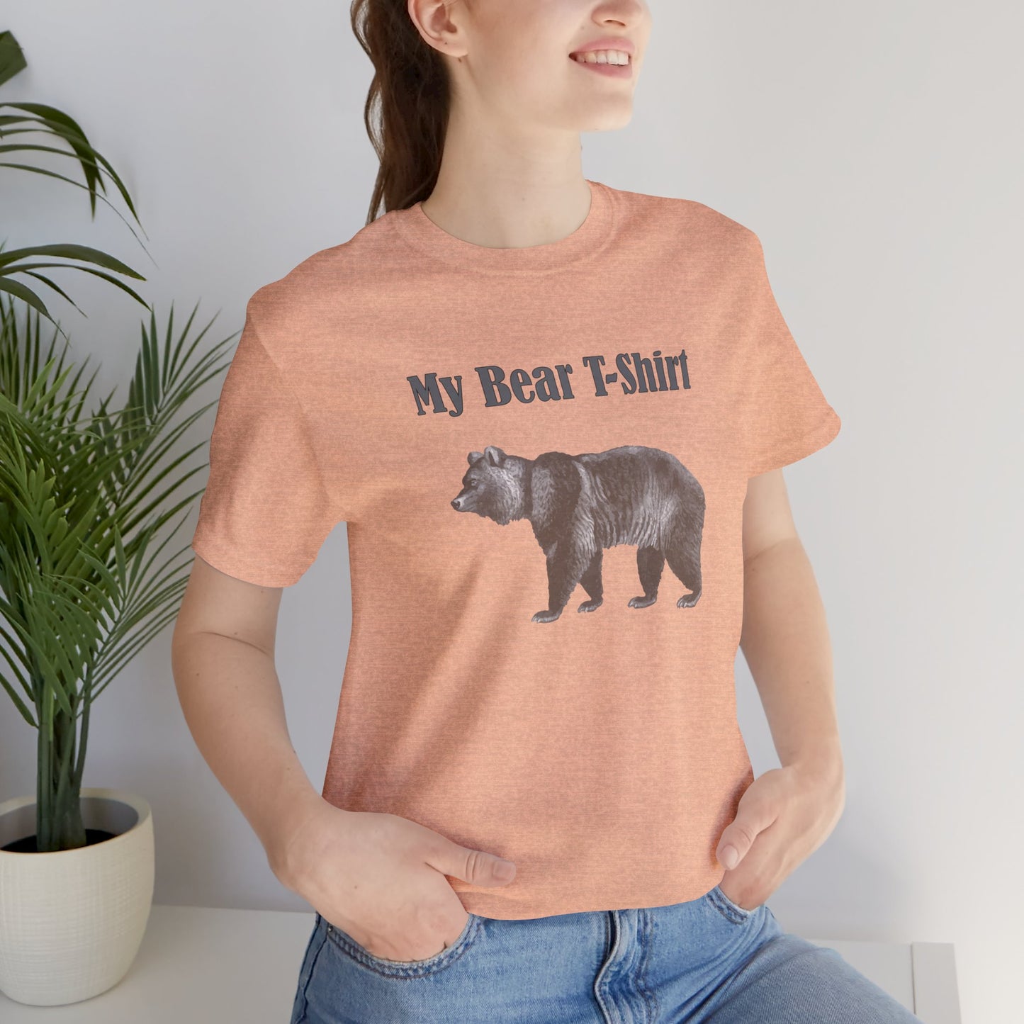 Camiseta unisex de algodón con estampado de animales