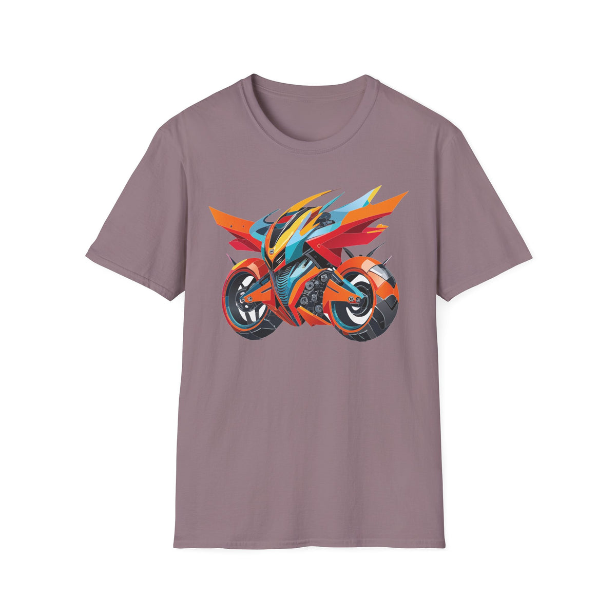 Moto Bike Motorcycle Graphic Tee Gildan Unisex 100 Cotton Tee Shirt m5