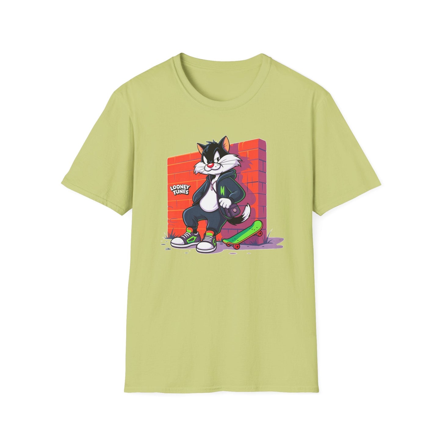 Cartoon T Shirt With Animation Design Unisex Softstyle Graphic Tee Funny Animals