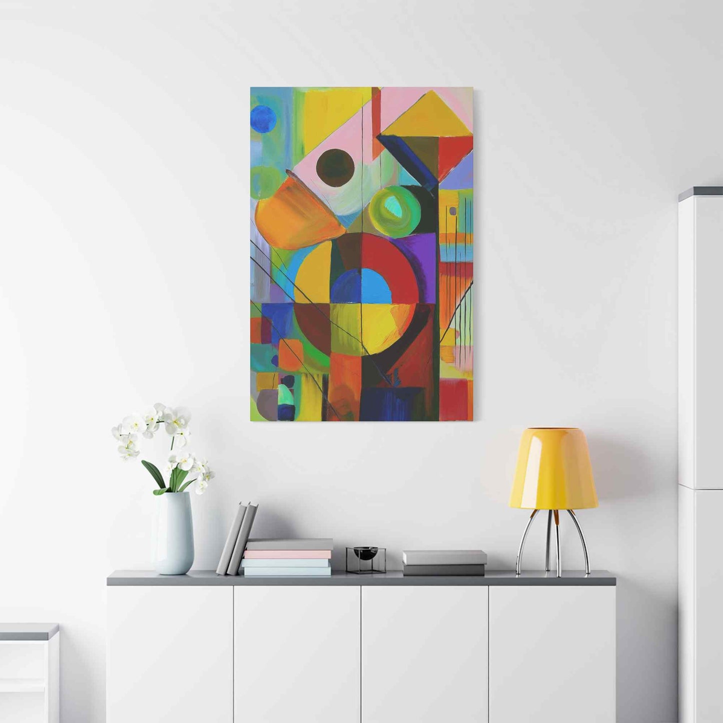 Abstract Painting Print Canvas 20x24,20x30,20x60,24x30,24x32,24x36,30x40,32x48,36x48,40x60 Pine-Wood Inner Frame ABS-1