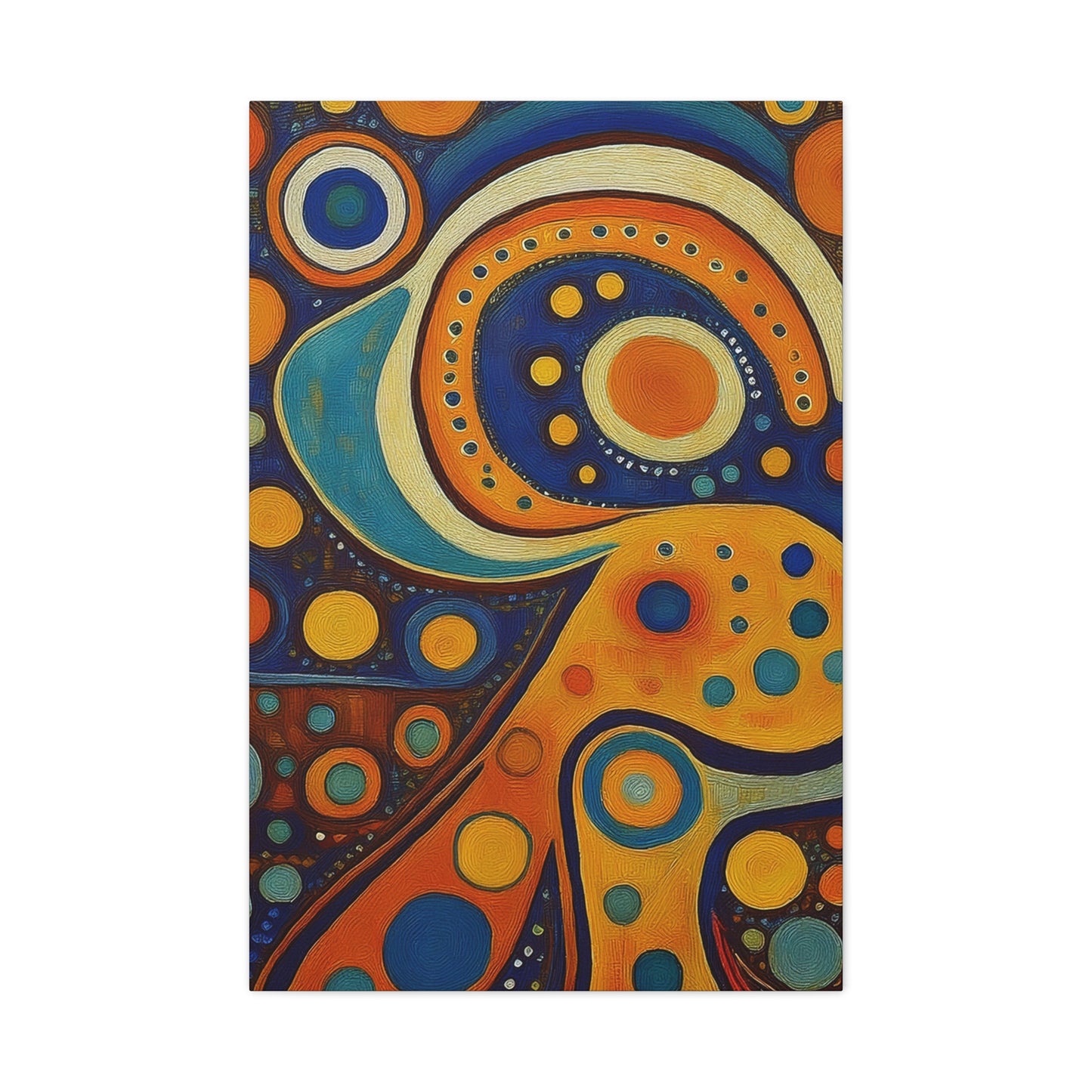 Abstract Oil Painting Print Canvas 20x24,20x30,24x30 24x32,24x36,30x40 32x48,36x48,40x60 Pine-Wood Inner Frame ABS-110