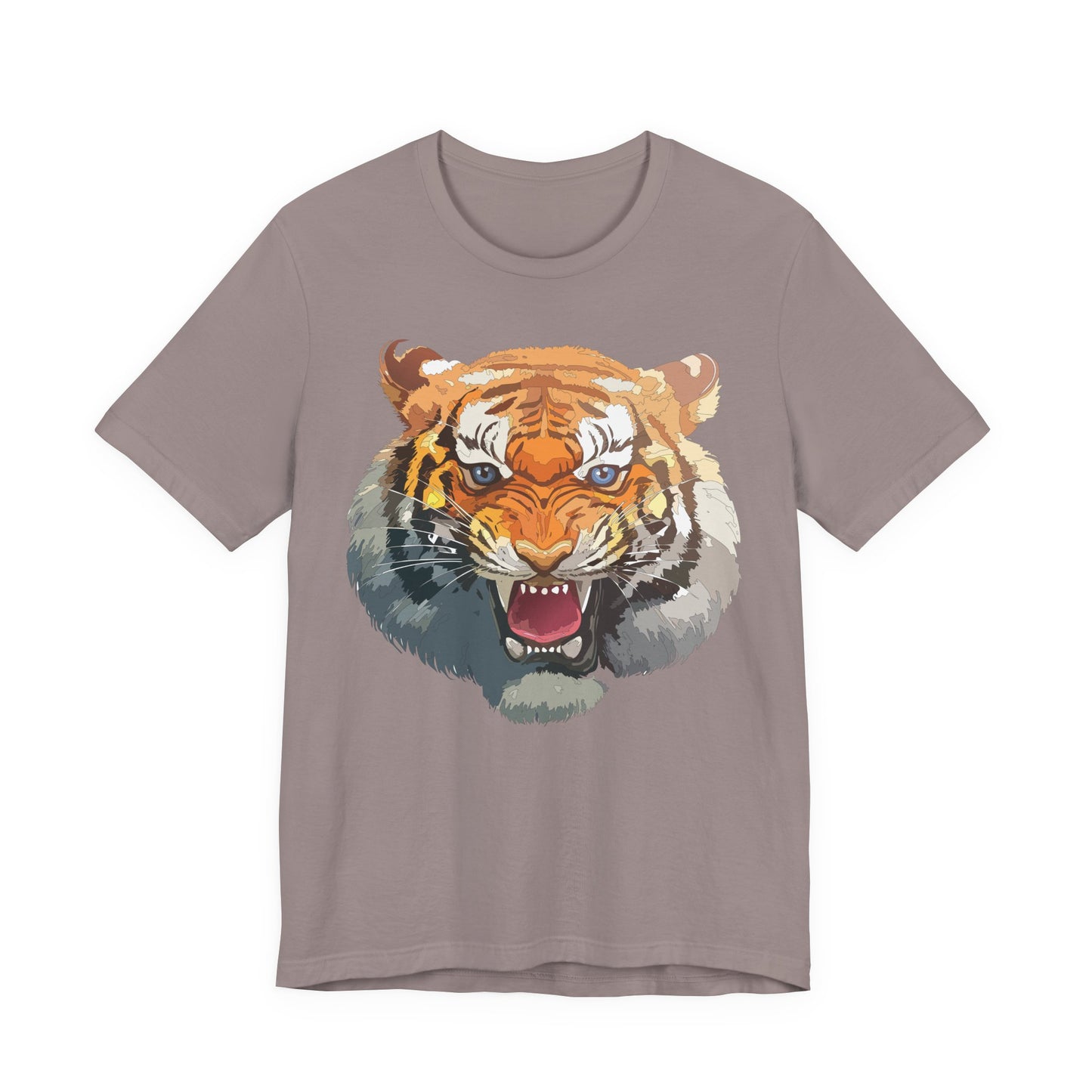 Tiger Shirt, Animal Shirt, T-Shirt with Tiger, Art Design Tee, Animal Tees, Safari T-Shirt, Graphic Design Tee 14