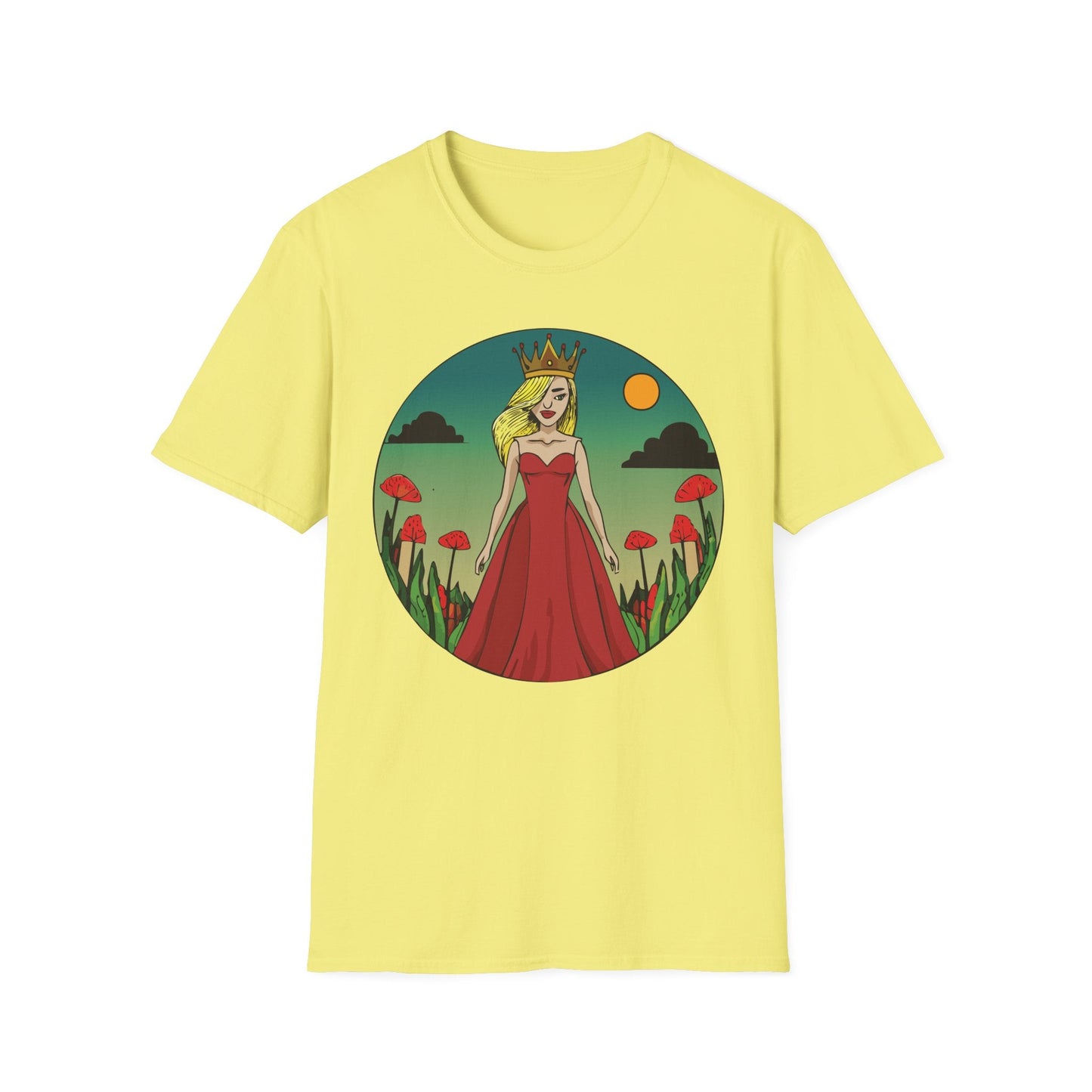 Womens Graphic T Shirt Art Design Tee Unisex Softstyle 64000 Ring Spun Cotton Daily Wear