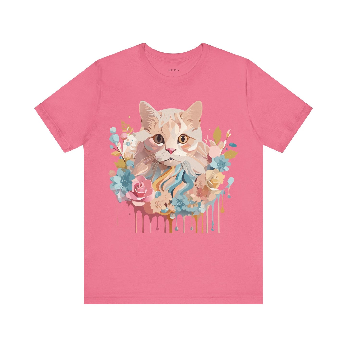 Cat Graphic Tee Unisex Shirt Adelpha Art Vintage Inspired Design