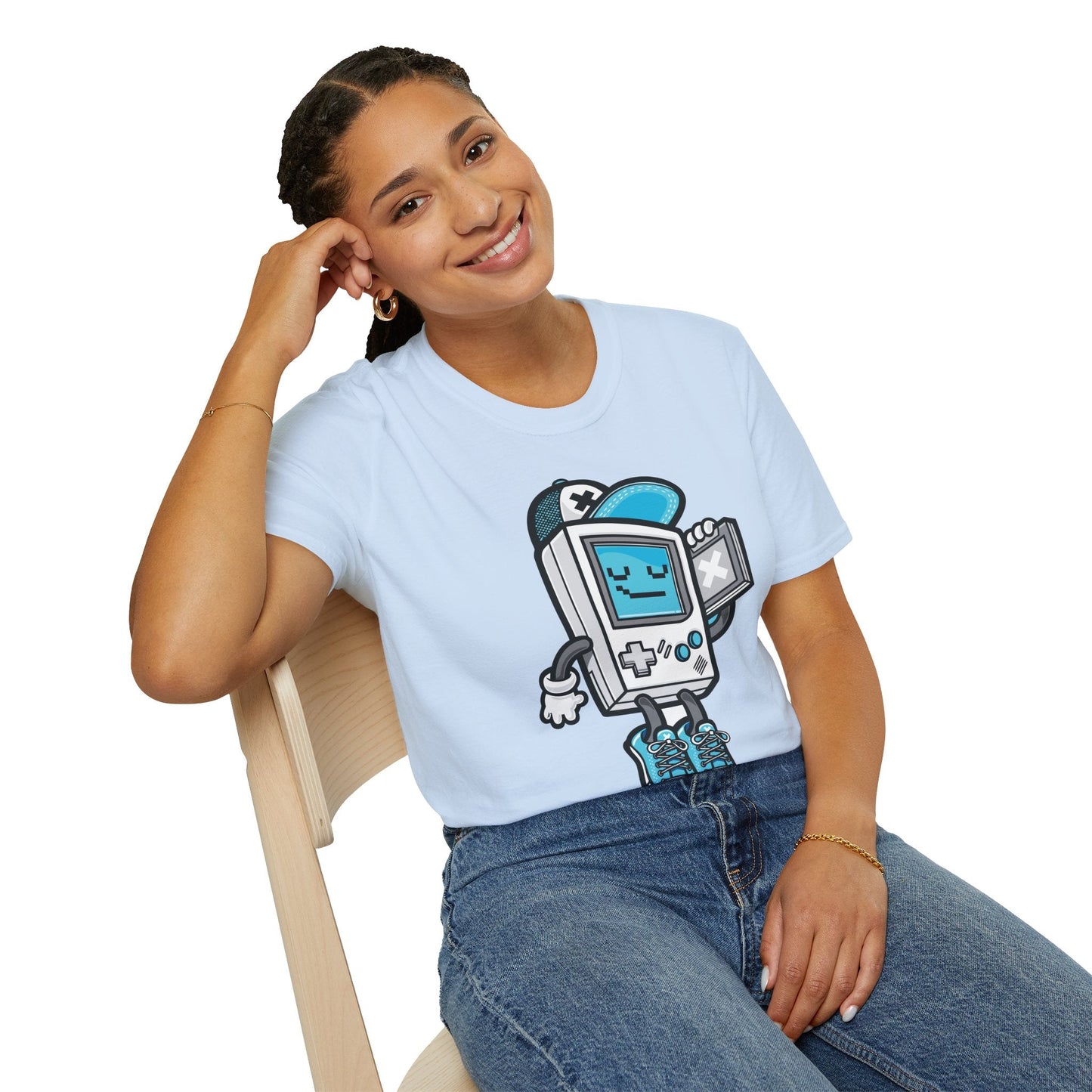 Cartoon Animation T Shirt Funny Tee Unisex Softstyle Gildan 64000 Cotton Tee Everyday Wear 87