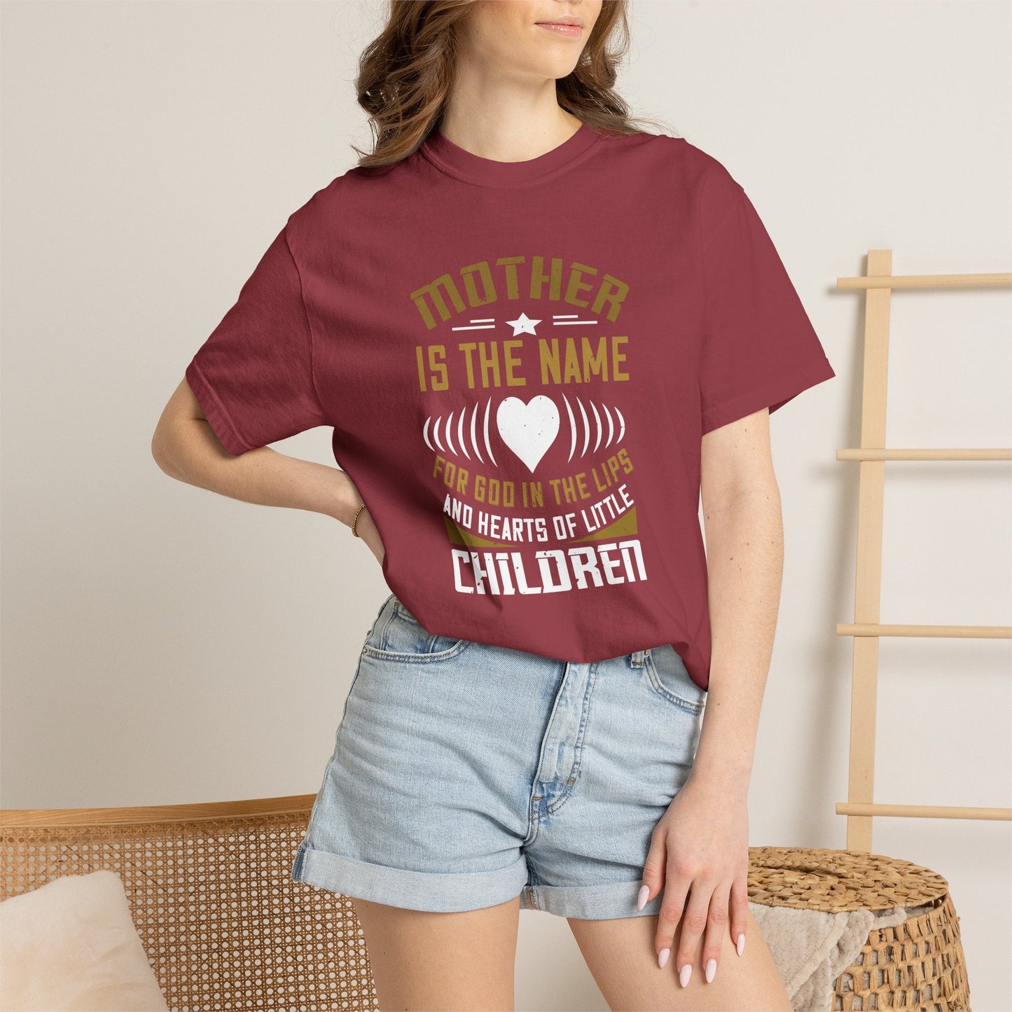 Mom T-shirt Mother Day Mama Tee Unisex Comfort Colors Garment-Dyed Cotton h83